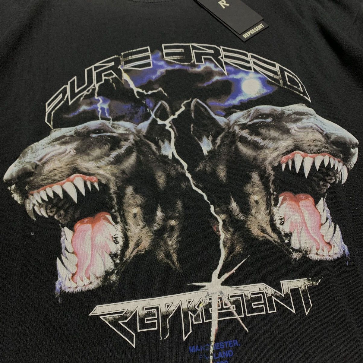 Represent Clo. Represent Small Pure Breed Graphic Black Tee Size US S / EU 44-46 / 1 - 3 Thumbnail