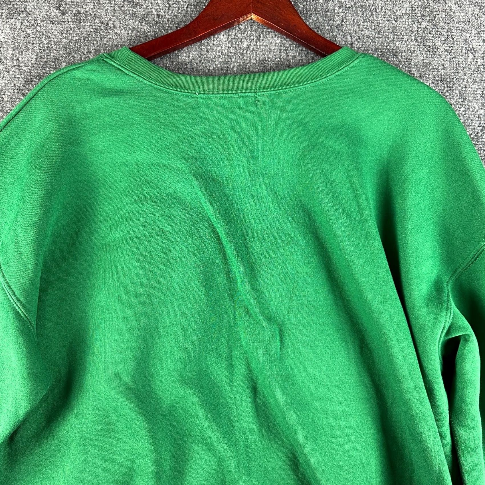 Vintage Wound Up Sweatshirt Womens 2XL Green What The Elf IS Going On Christmas Top Shirt Pullover Round Neck Ribbed Cuffs Holiday Holidaywear Womens Mens? Size XXL / US 16-18 / IT 52-54 - 7 Thumbnail