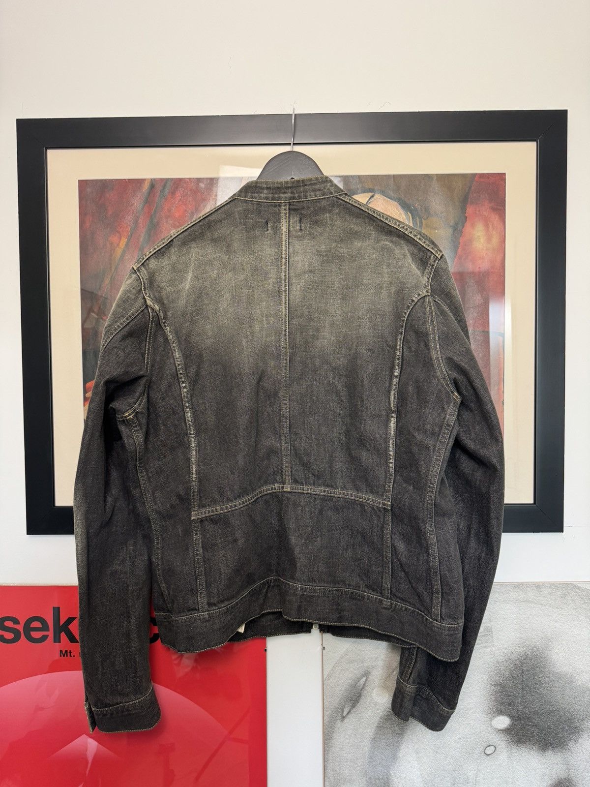 Diesel Vintage Y2k 00s Archive Diesel Trucker Jacket Denim Jeans Size US XL / EU 56 / 4 - 3 Thumbnail