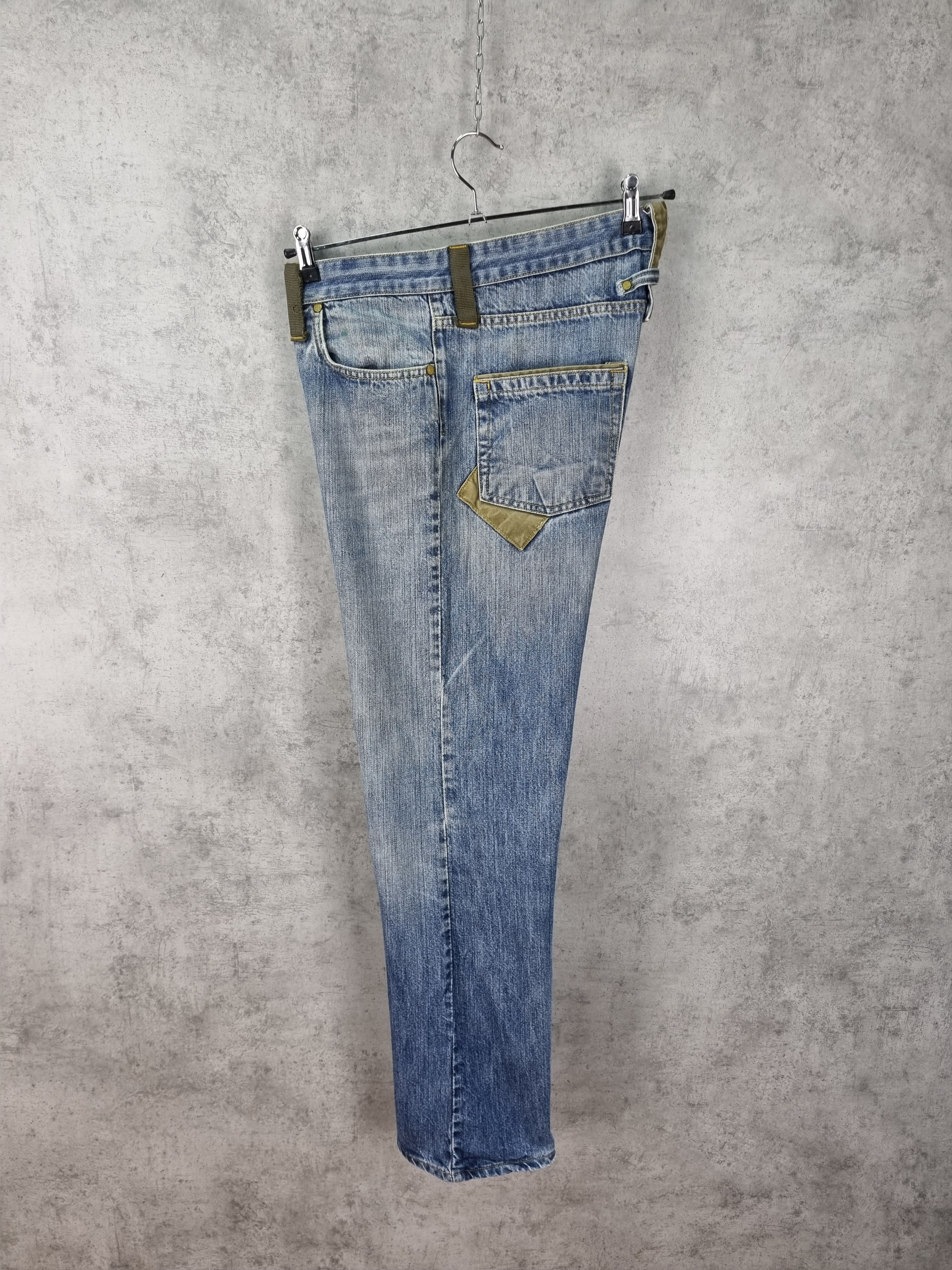 Vintage 90s Dolce & Gabbana Dirty Aesthetic Denim Jeans Size US 32 / EU 48 - 12 Thumbnail