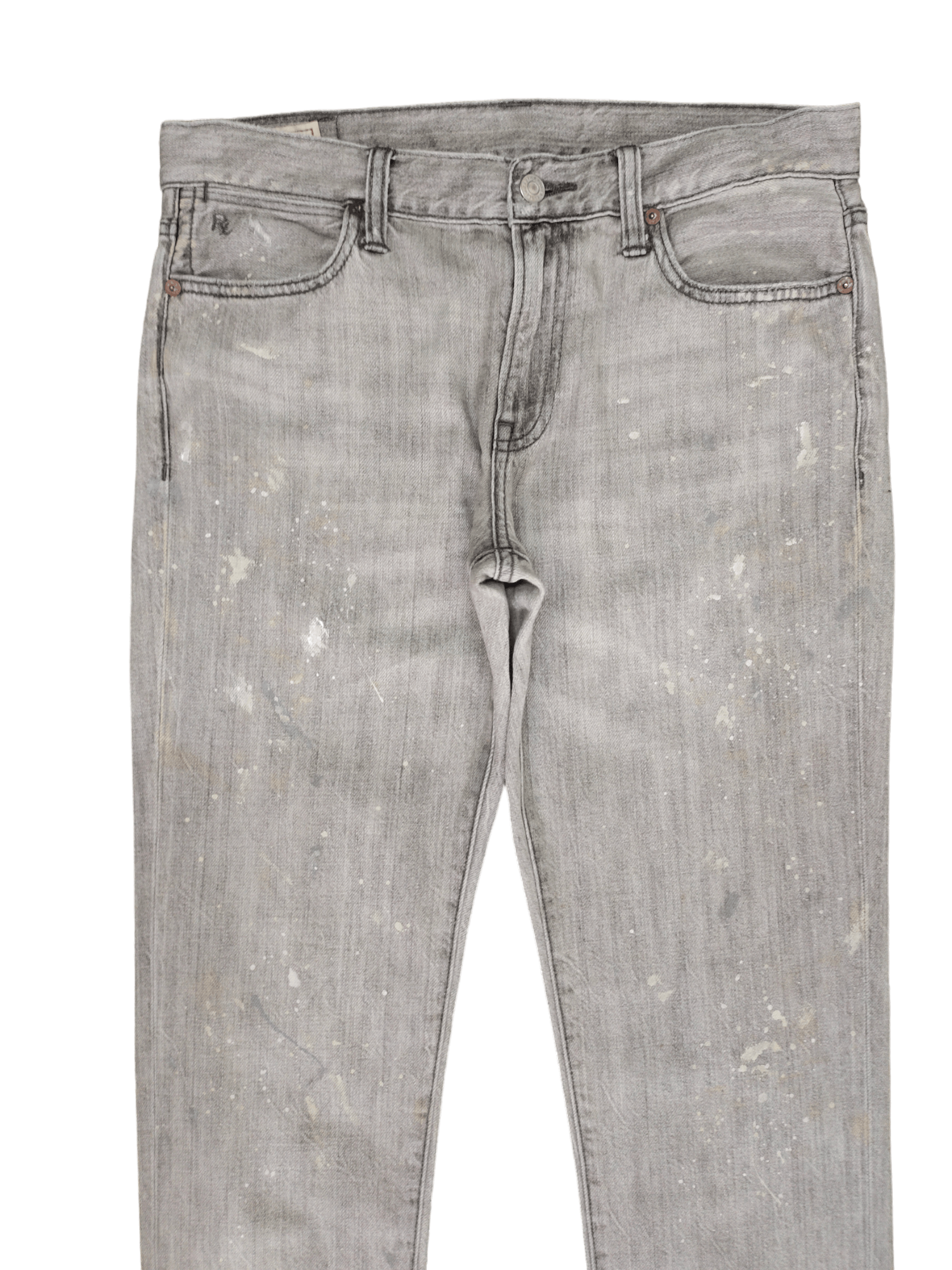 Polo Ralph Lauren Vintage Polo Ralph Lauren Painted Denim Jeans Size US 28 / EU 44 - 2 Thumbnail