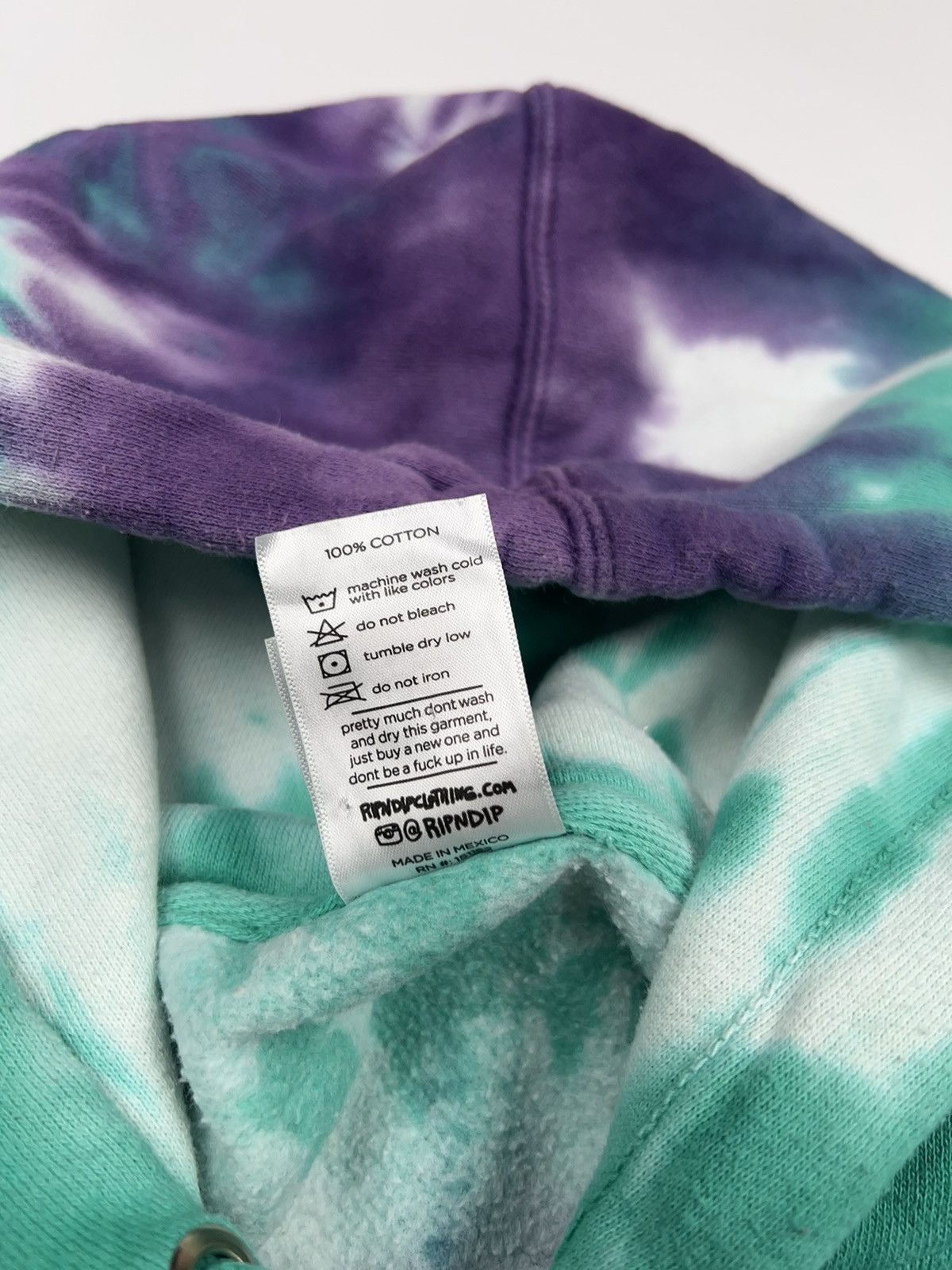 RIPNDIP RipNDip Tie Dye Cat Hoodie Mouse Size US S / EU 44-46 / 1 - 14 Thumbnail