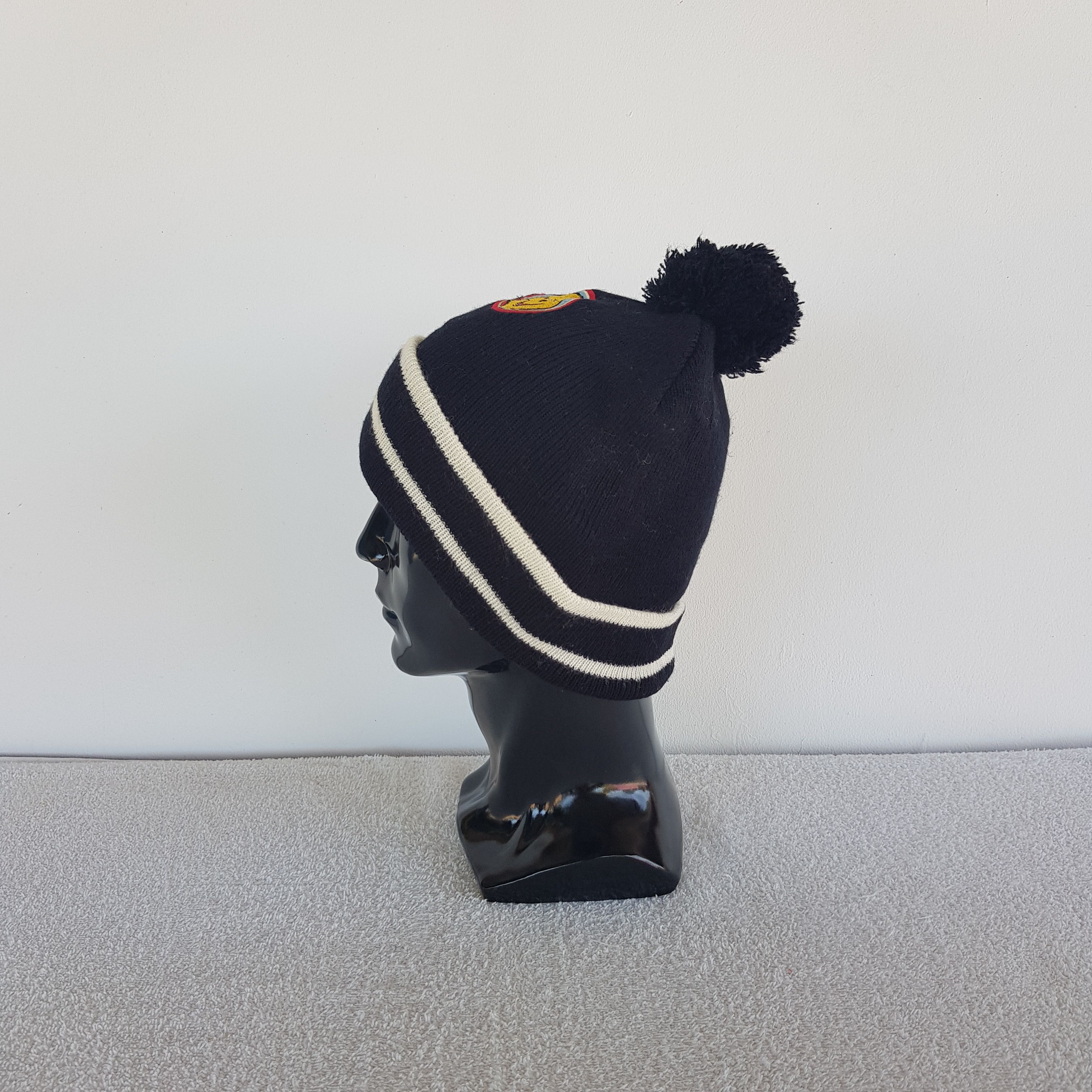 Disney Vintage Pooh Beanie Cartoon Snow Caps Ribbed Knit Hats. Size ONE SIZE - 4 Thumbnail