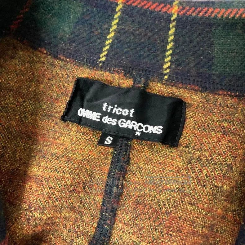 Comme des Garcons Comme Des Garcons Checked Napped Jacket Size S / US 4 / IT 40 - 4 Thumbnail
