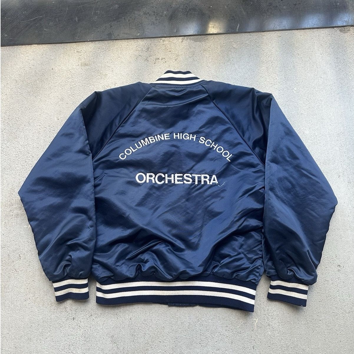 Vintage Vintage Columbine High School Orchestra Bomber Men’s Medium Size US M / EU 48-50 / 2 - 1 Thumbnail