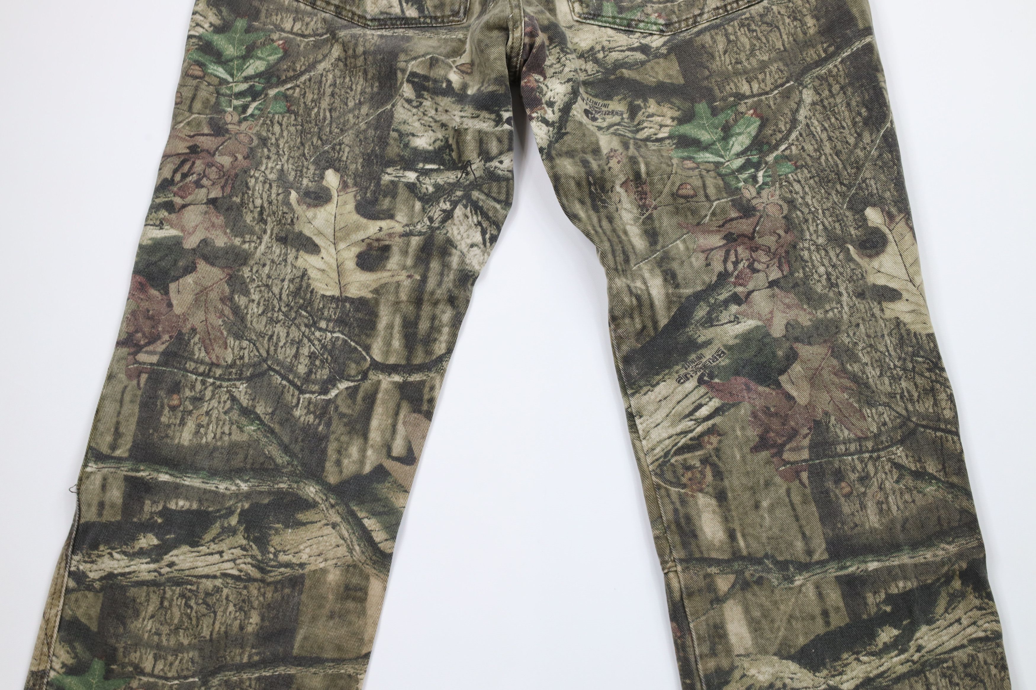 Mossy Oaks × Vintage Vintage Mossy Oak Camouflage Leg Double Knee Denim Jeans Size US 36 / EU 52 - 11 Thumbnail