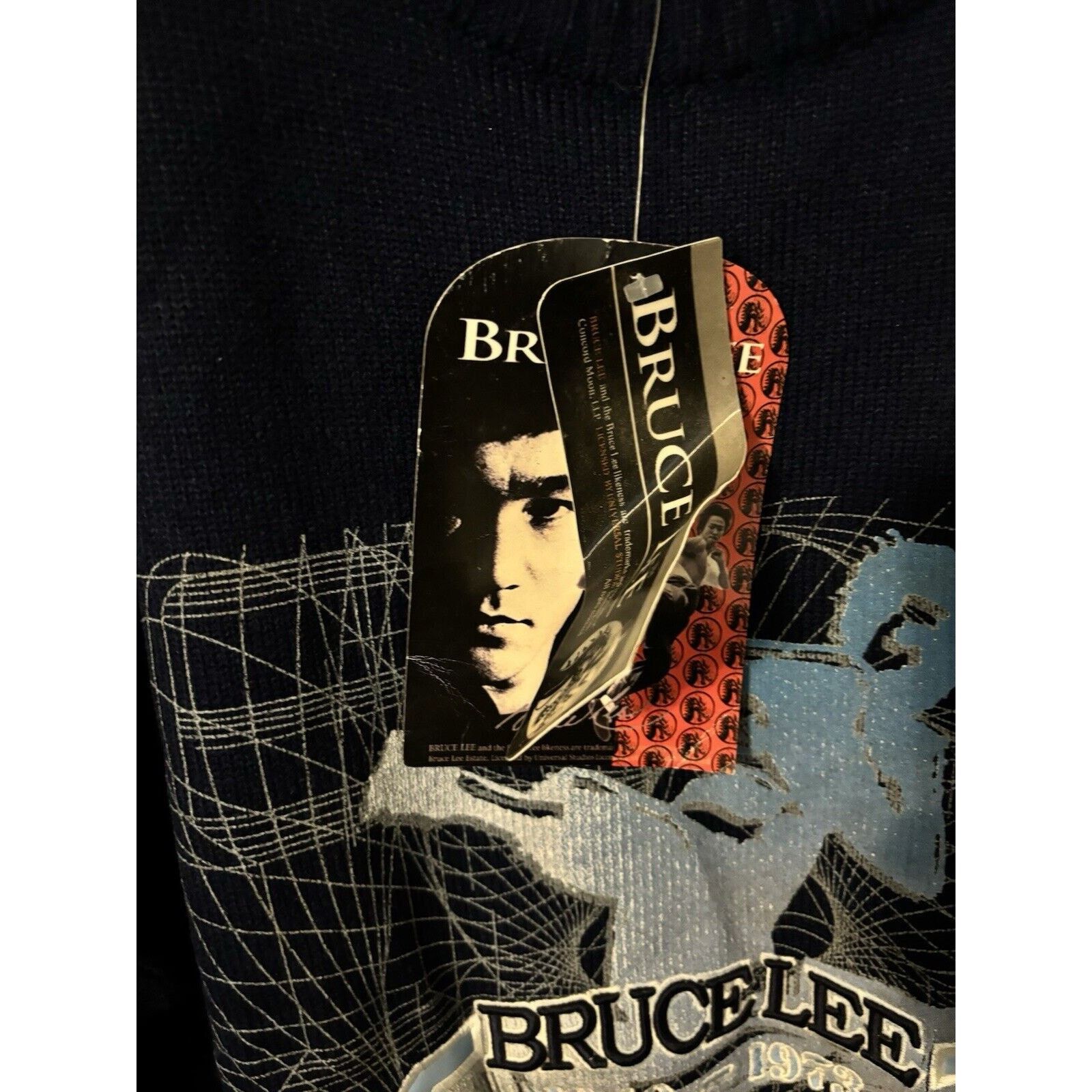 Other vintage sweater bruce lee crewneck NWT navy blue 1973 Sz XL Size US XL / EU 56 / 4 - 5 Thumbnail