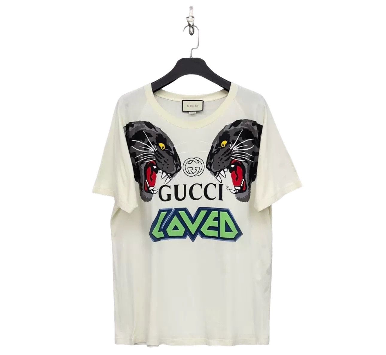 Gucci Gucci Panther Loved Logo T-Shirt XL Size US XL / EU 56 / 4 - 1 Thumbnail