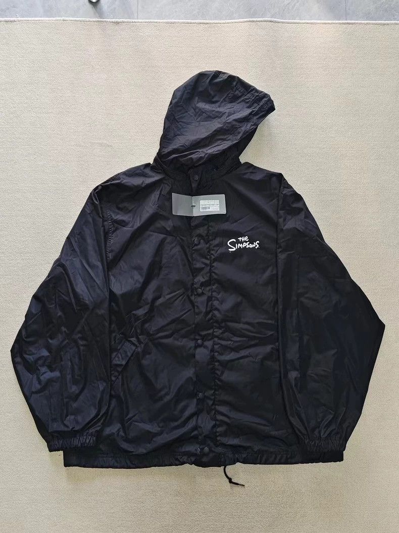 Balenciaga Balenciaga Simpson logo hooded jacket Size US S / EU 44-46 / 1 - 2 Thumbnail