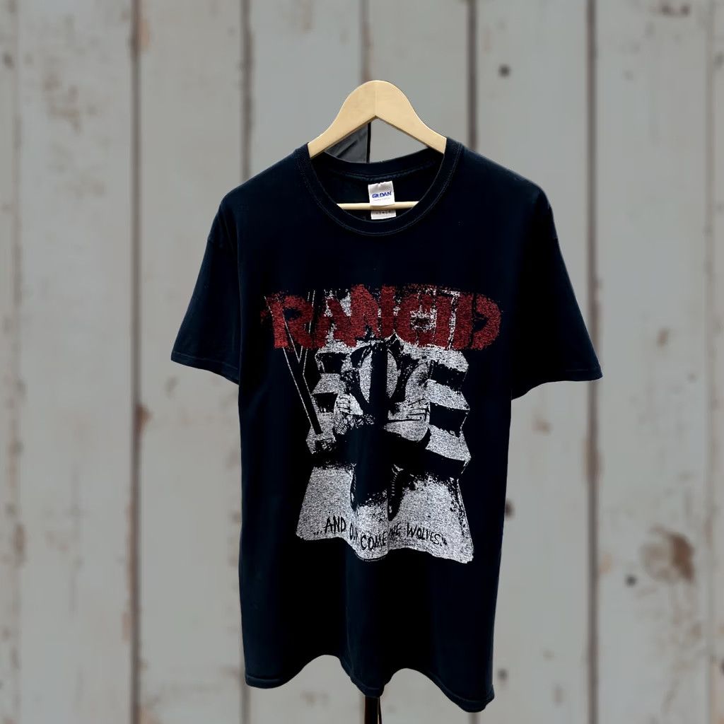 Gildan VINTAGE Rancid band hard rock metal shirt Men L Black T-Shirt Size US L / EU 52-54 / 3 - 1 Thumbnail