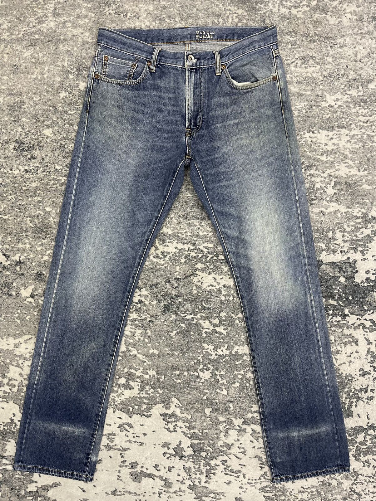 Vintage Uniqlo Jeans Selvedge Regular Fit Size 32