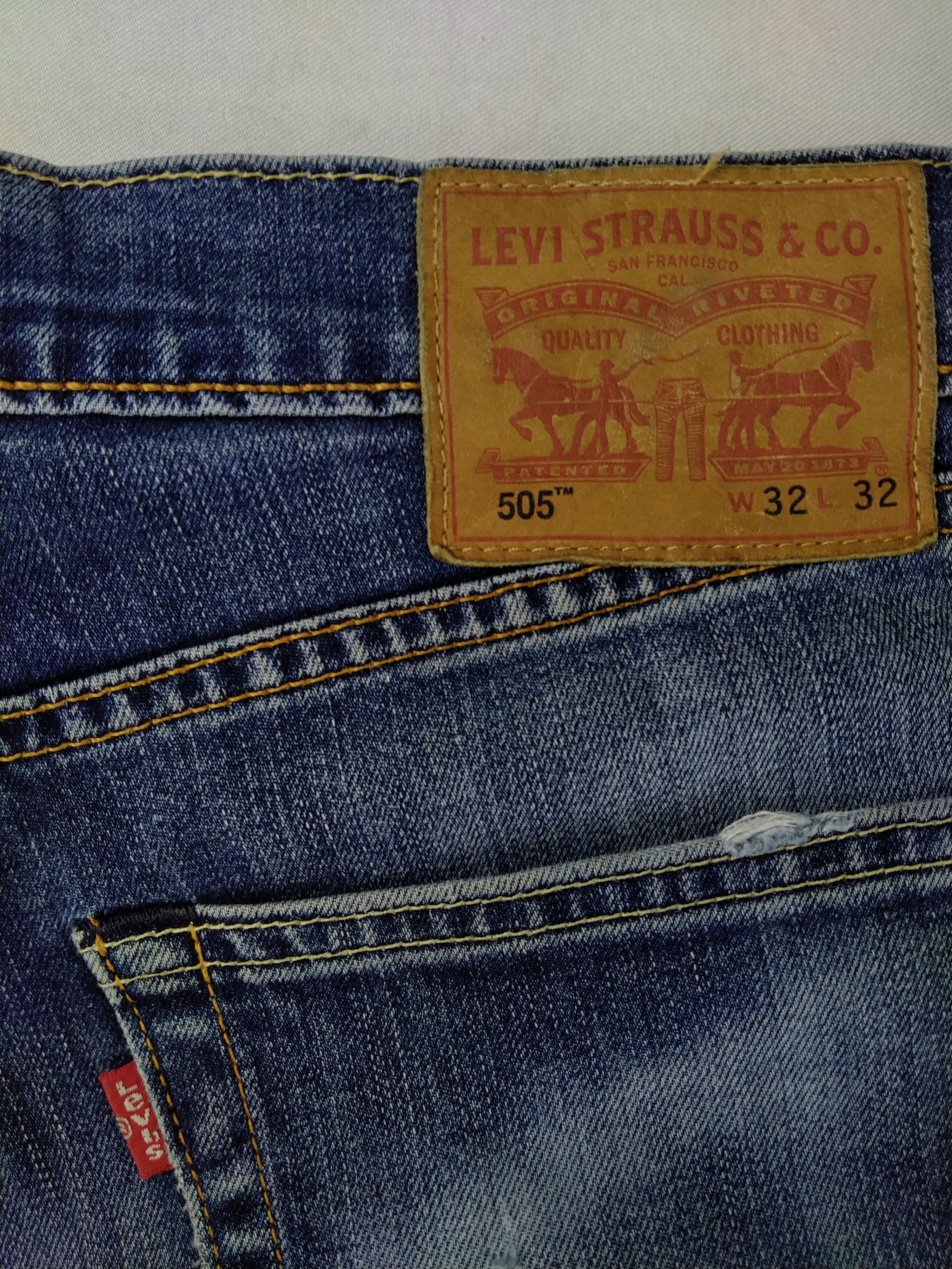 Levi's Dirty Blue Vintage Levi's 532 Jeans 34x28.5 Denim -JG010 Size US 34 / EU 50 - 10 Thumbnail