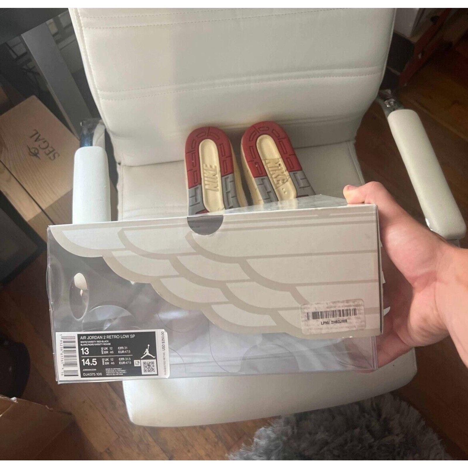 Off-White Off white Jordan 2 size 13 men's Size US 13 / EU 46 - 5 Thumbnail