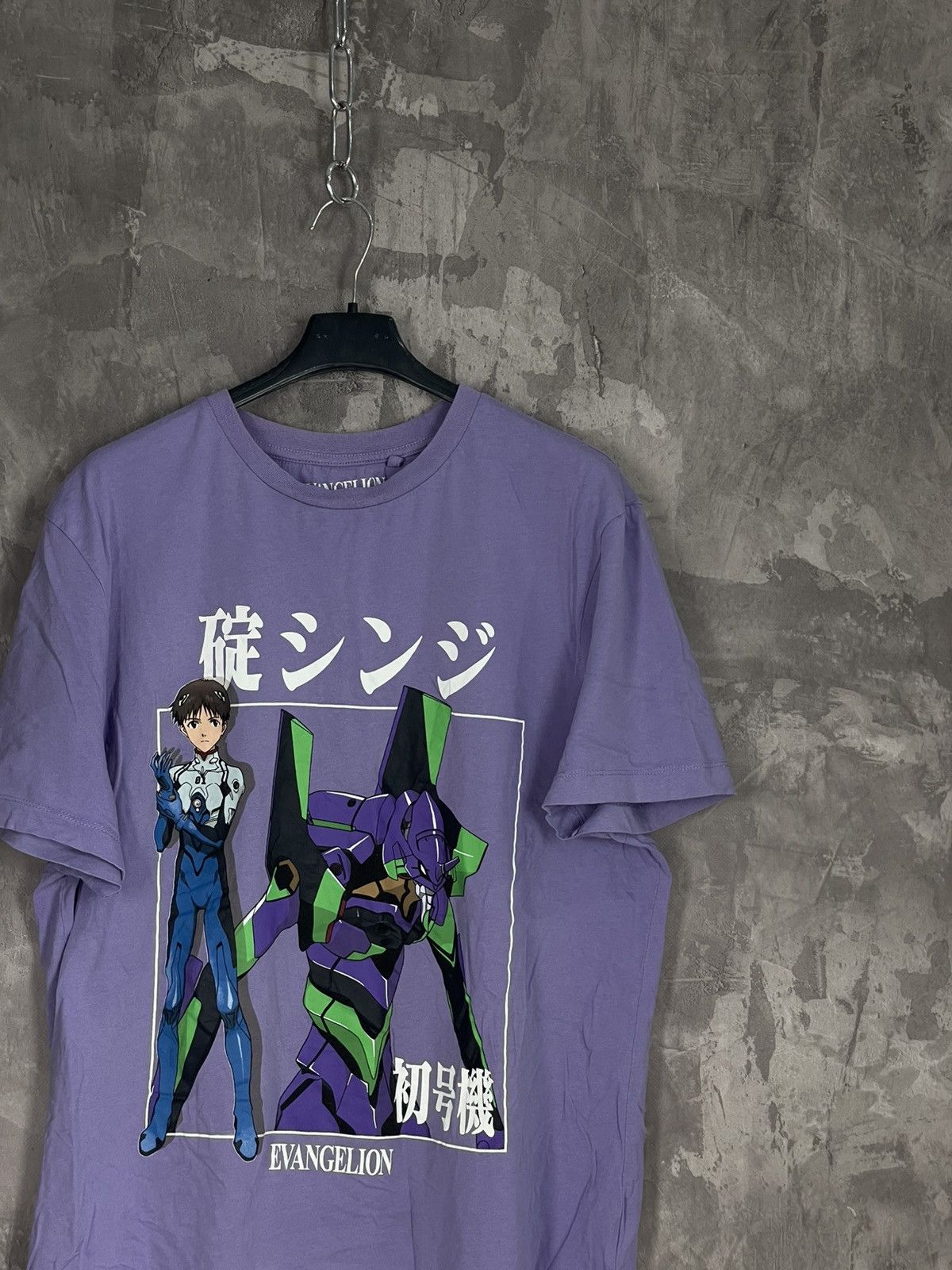 Anime × Japanese Brand End Band of Neon Genesis Evangelion Anime Tee Manga Tshirt Size US XL / EU 56 / 4 - 4 Thumbnail
