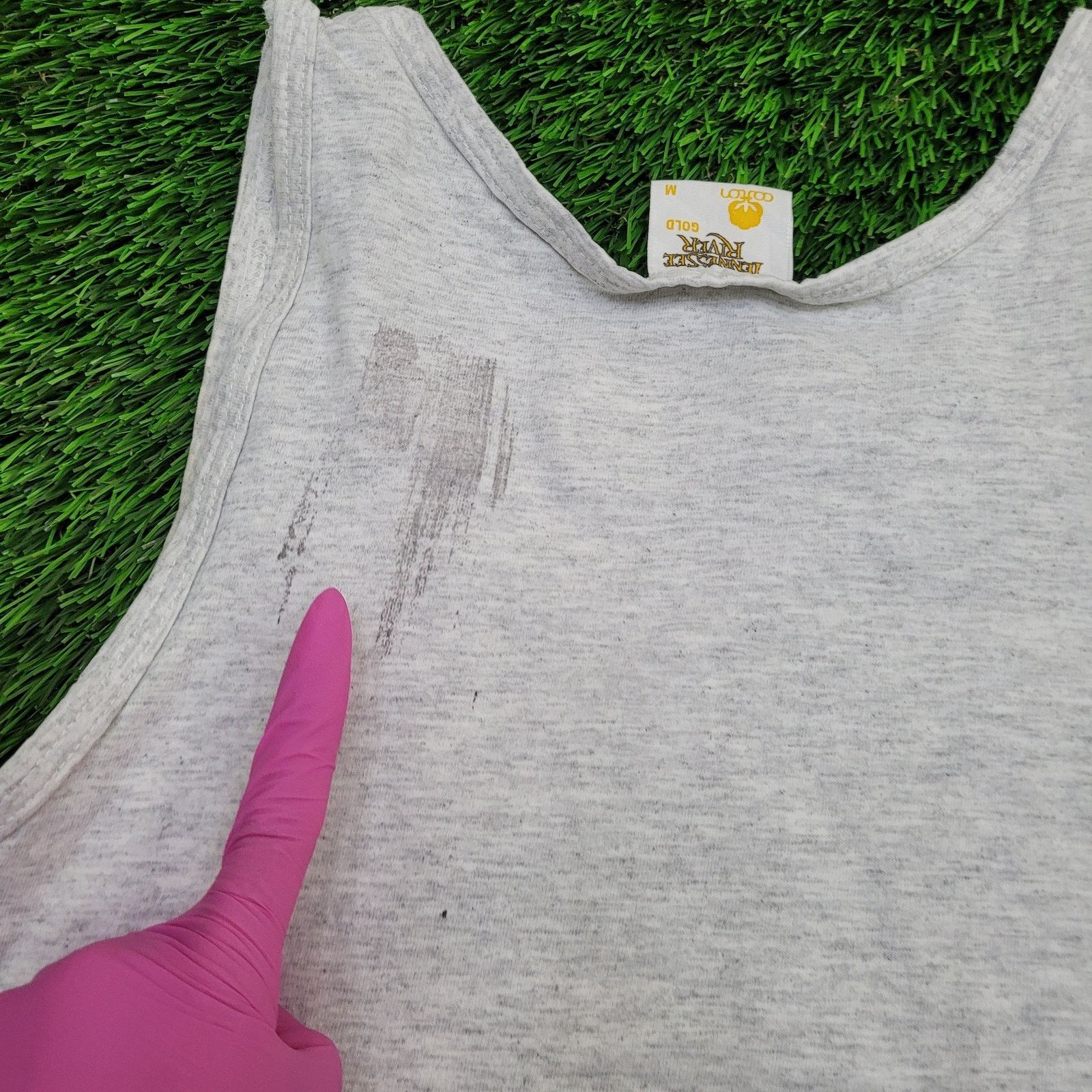Vintage Vintage Virginia-Beach Polo Club Tank-Top Medium 19x26 Gray Size US M / EU 48-50 / 2 - 5 Thumbnail