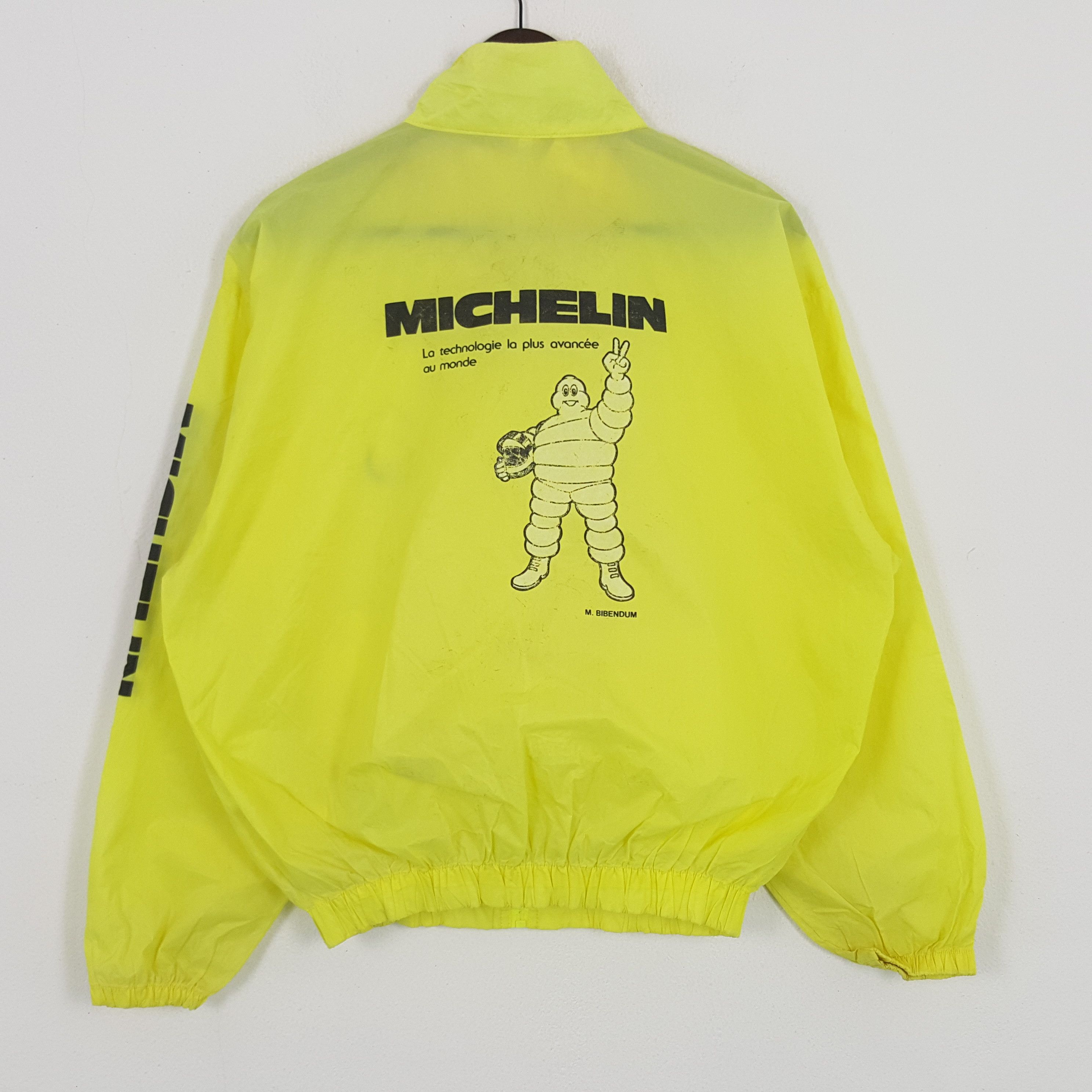 Japanese Brand × Vintage Vintage Michelin Tire Raincoat Jacket Size US L / EU 52-54 / 3 - 1 Thumbnail