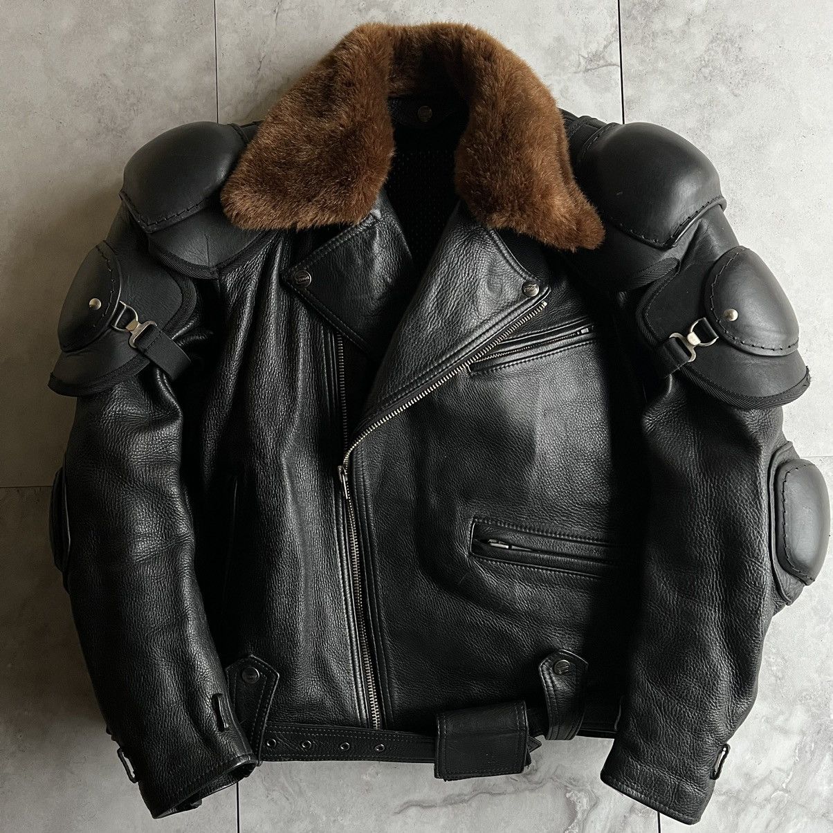 Kadoya “Battle Suit” Armoured Leather Jacket