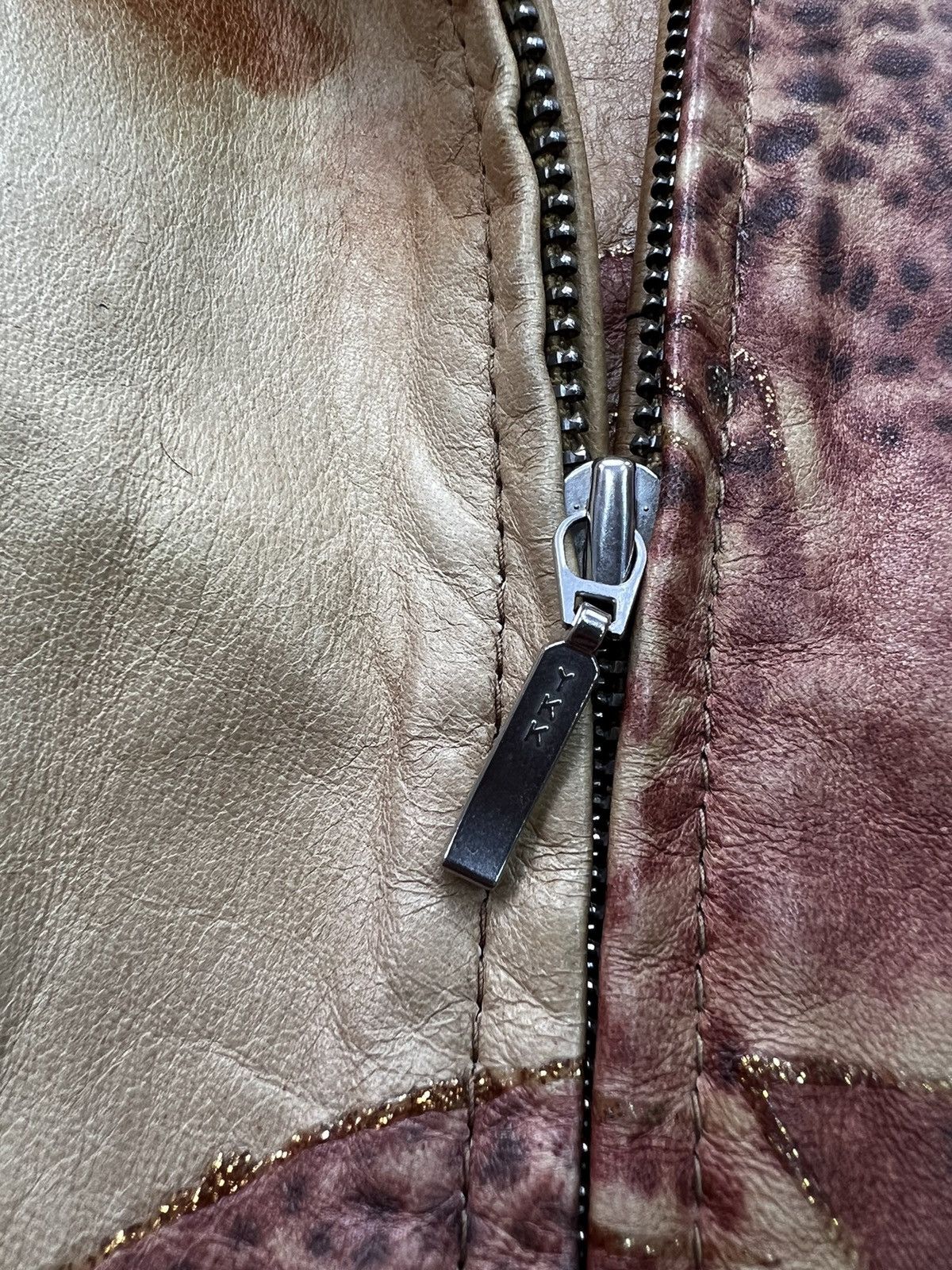 If Six Was Nine × Japanese Brand SALE✅✅MAISON MARGIELA STYLE LEATHER WOMAN LEATHER JACKET Size M / US 6-8 / IT 42-44 - 7 Thumbnail