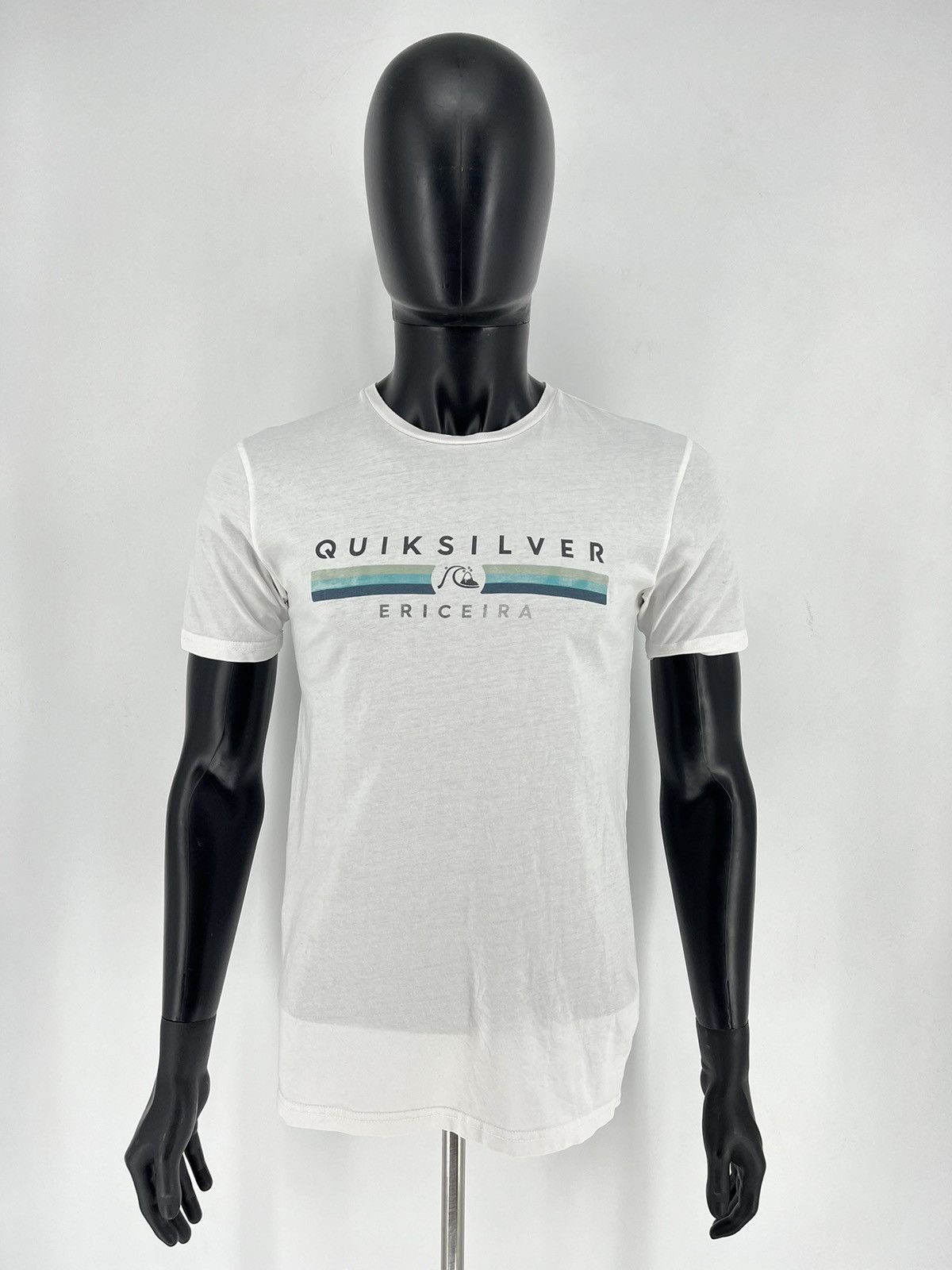 Quiksilver Vintage Quiksilver Ericeira TShirt White Surf Skateboard y2k Size US XS / EU 42 / 0 - 2 Thumbnail
