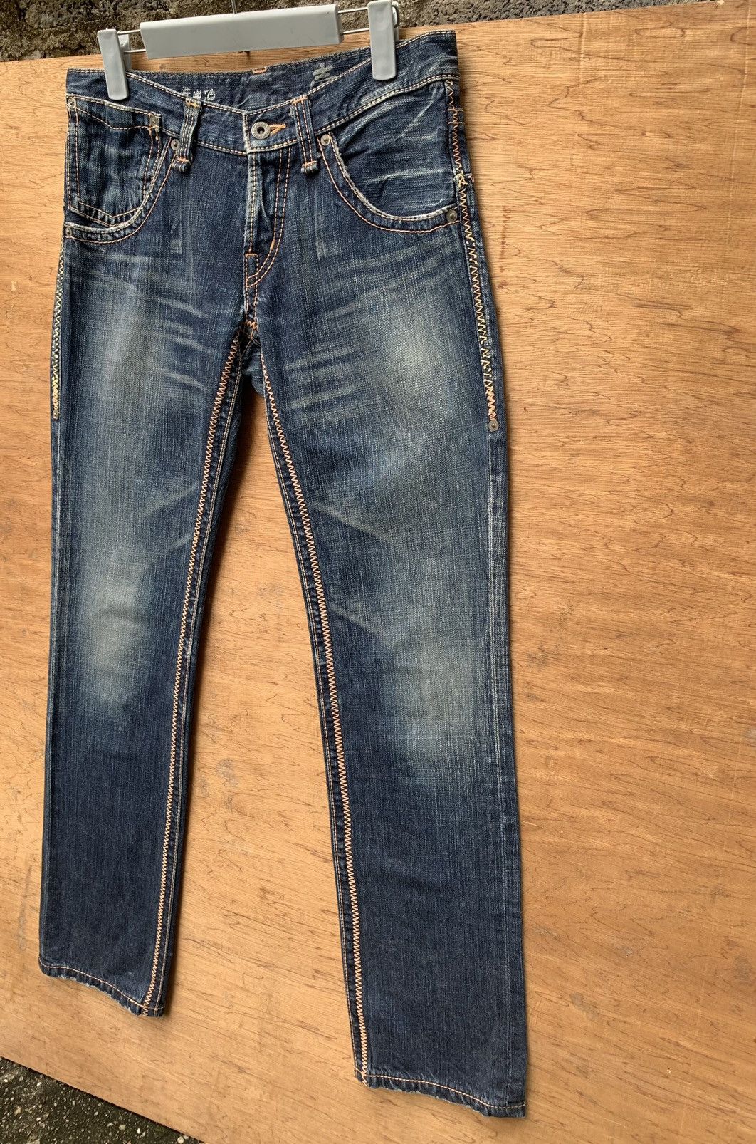 Vintage Keiji Itakura Japanese Designer Denim Pants Size US 30 / EU 46 - 5 Thumbnail