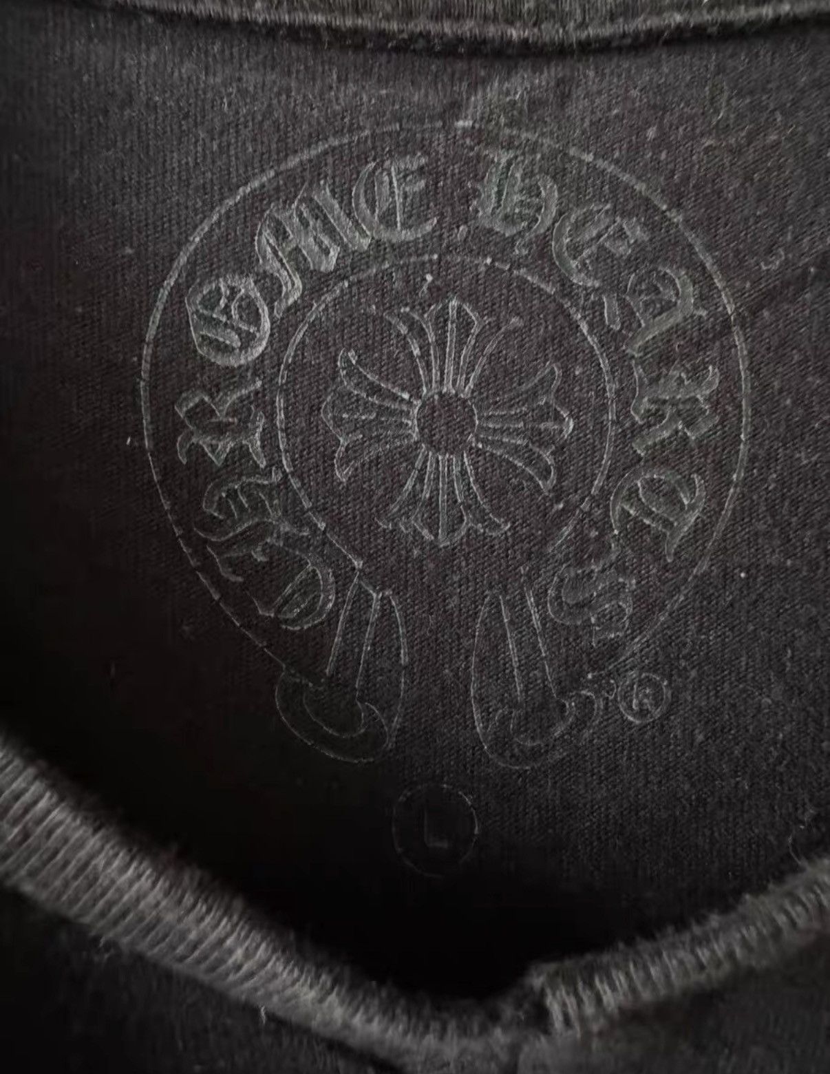 Chrome Hearts Chrome Hearts V-Neck Pentagram Star & Sanskrit Black Short Size US L / EU 52-54 / 3 - 3 Thumbnail