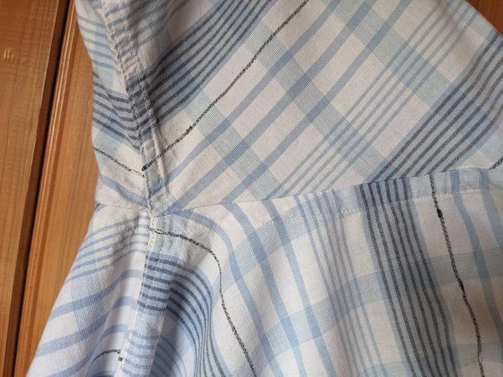 Beams Plus BEAMS PLUS + Japan Open Collar Check Blue Short Sleeve Shirt Size US M / EU 48-50 / 2 - 10 Thumbnail