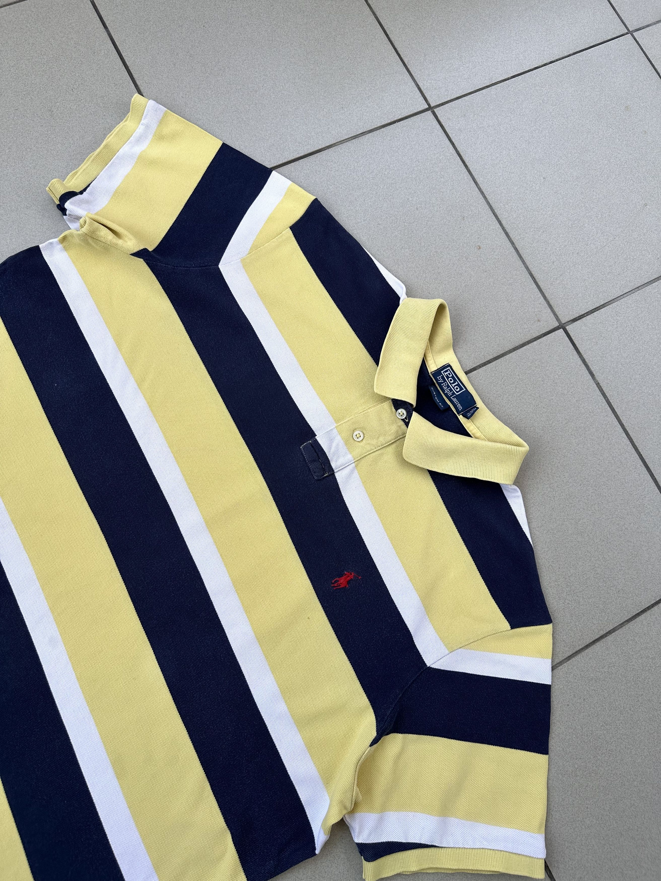 Polo Ralph Lauren × Vintage Vintage Polo Ralph Lauren Rugby striped 90s Size US XXL / EU 58 / 5 - 3 Thumbnail