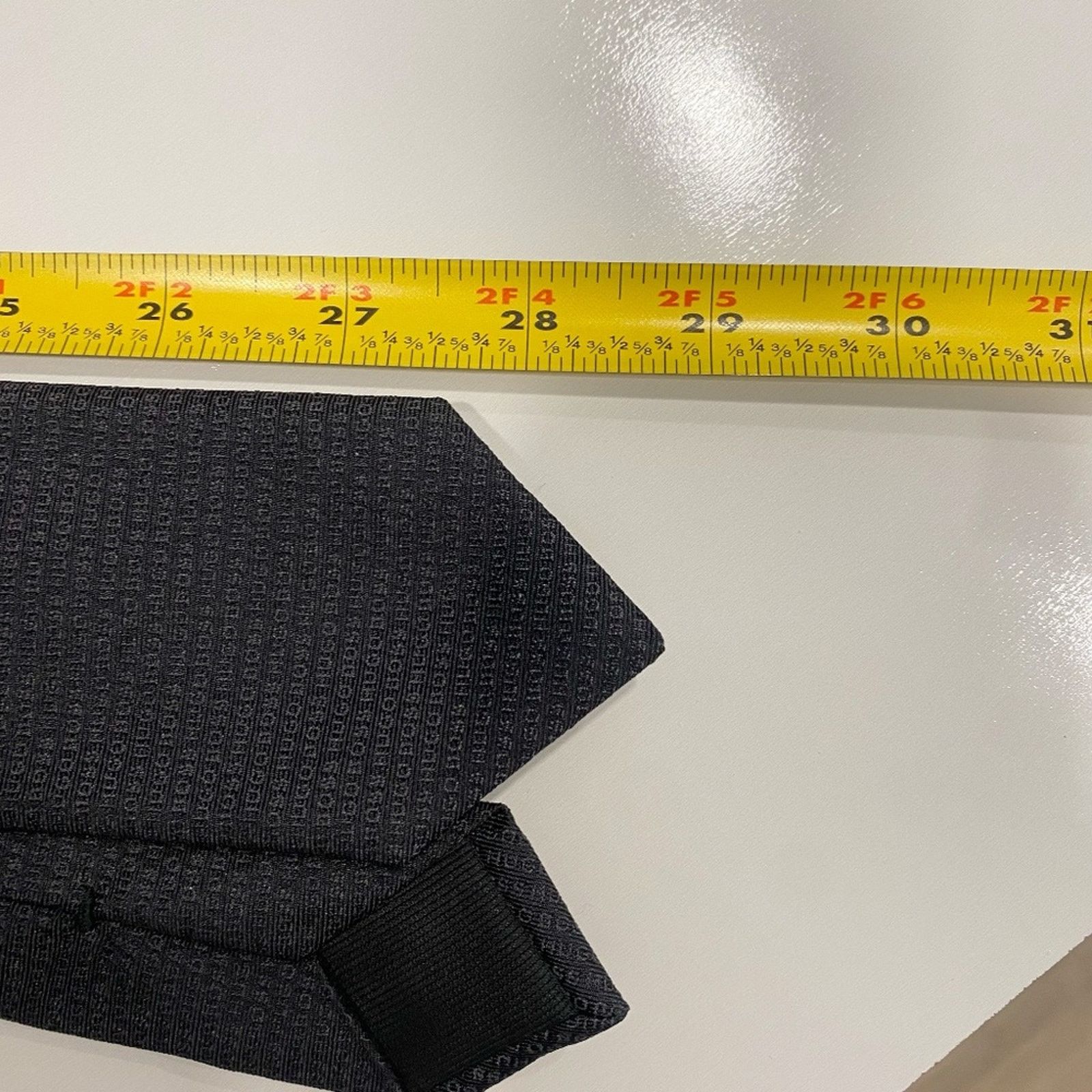 Hugo Boss Hugo Boss Italian Silk Thin Tie Size 32 - 4 Thumbnail