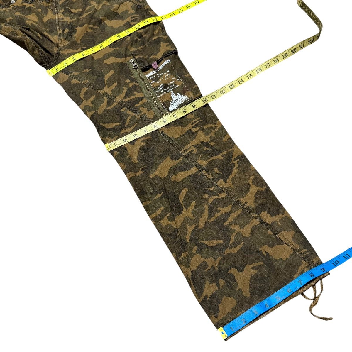 PPFM PPFM Rock N Roll Ripstop Camo Cargo Pants Size US 30 / EU 46 - 23 Thumbnail
