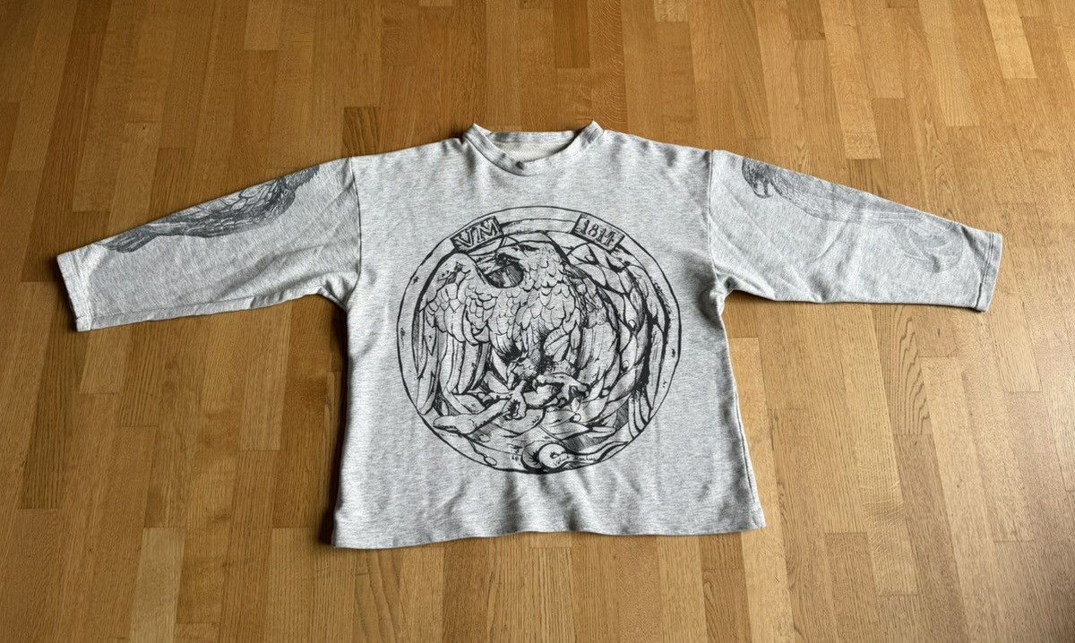 Walter Van Beirendonck Vtg 1990‘s Velvet Monkees Cult Rave Techno Sweater Size US L / EU 52-54 / 3 - 1 Thumbnail