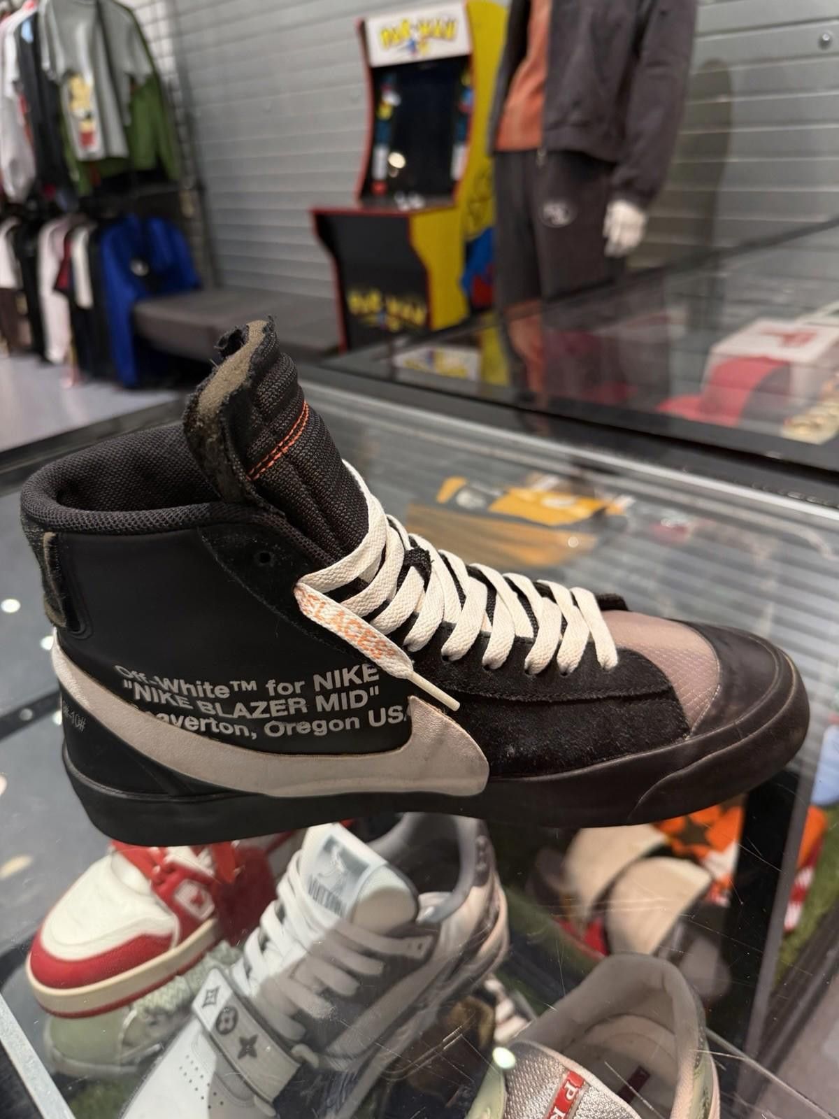 Nike Nike Blazer Mid Off-White Black Grim Reaper 2018 - 10.5 Size US 10.5 / EU 43-44 - 12 Thumbnail