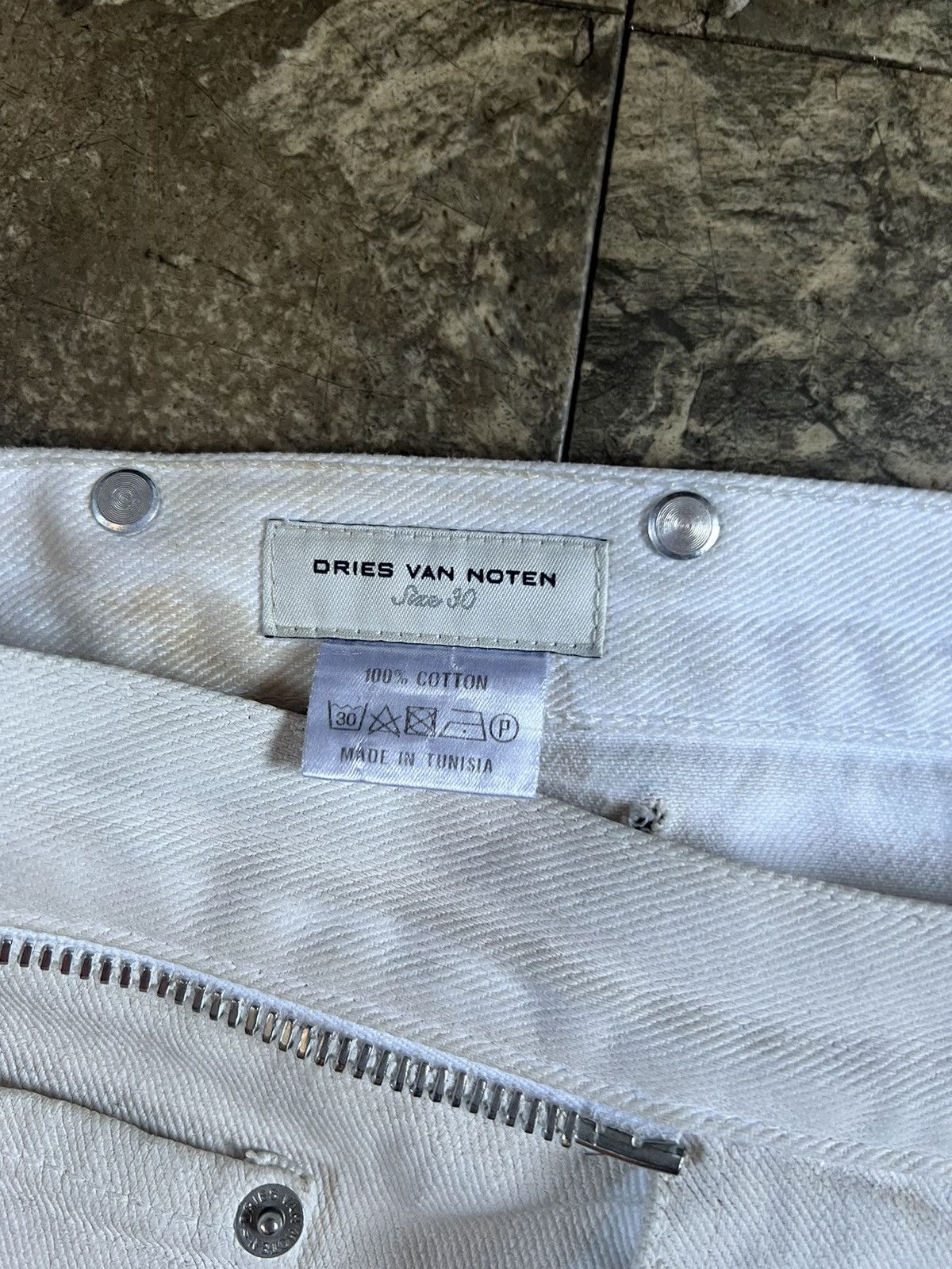 Dries Van Noten Dries Van Noten Back Zip Denim Size US 30 / EU 46 - 11 Thumbnail