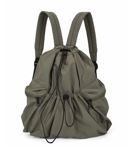 Japanese Brand Huskycat Korean drawstring harajuku backpack Size ONE SIZE - 7 Thumbnail