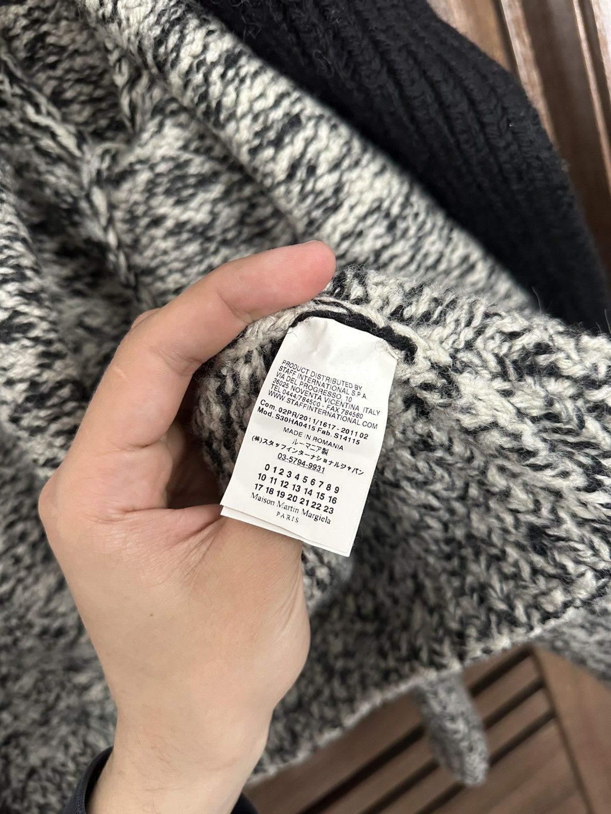 Maison Margiela Maison Martin Margiela Knit Wool Sweater Cardigan Size US L / EU 52-54 / 3 - 10 Thumbnail