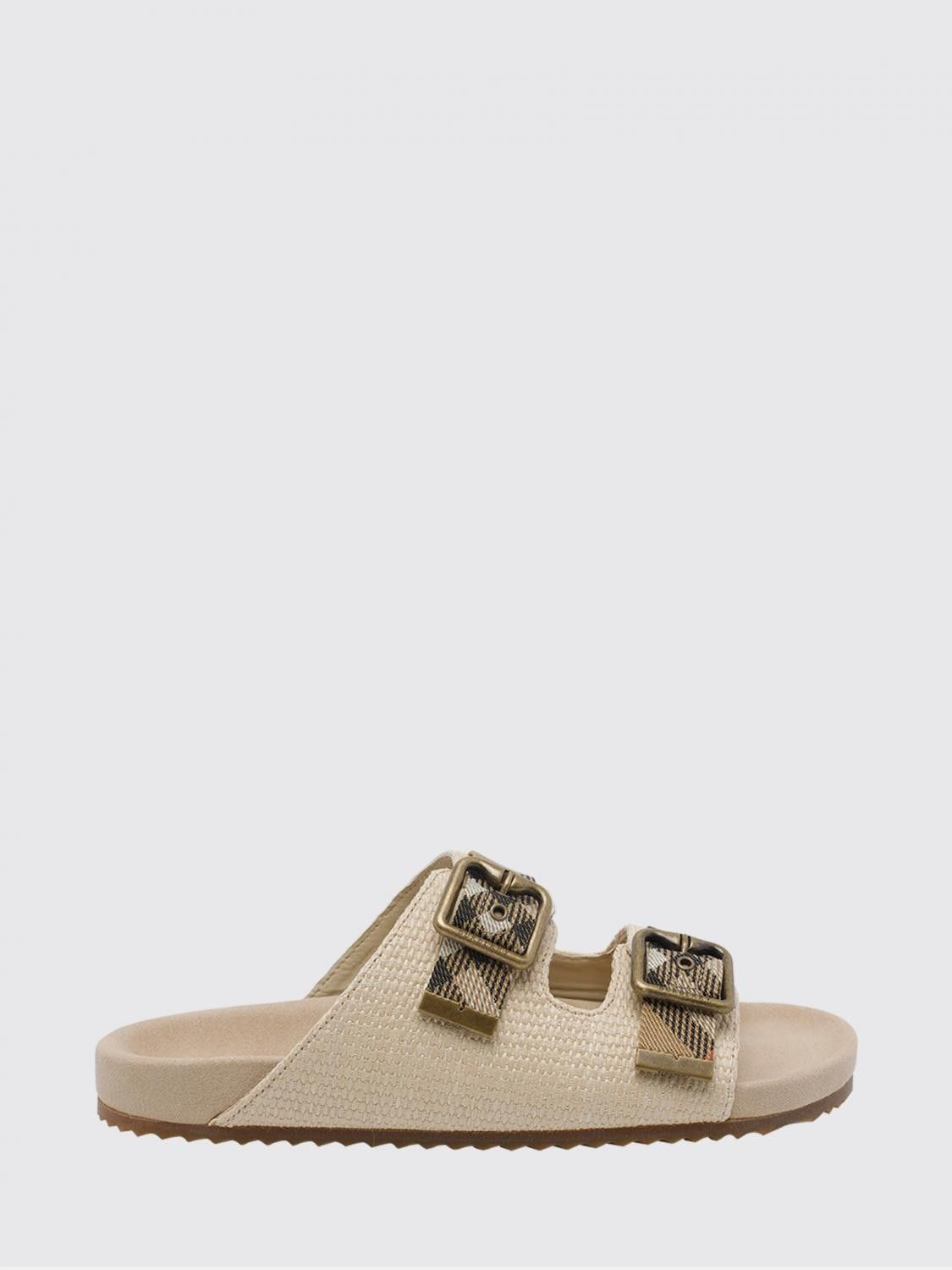 Burberry Burberry Heeled Sandal Woman Beige Size US 9 / IT 39 - 1 Thumbnail