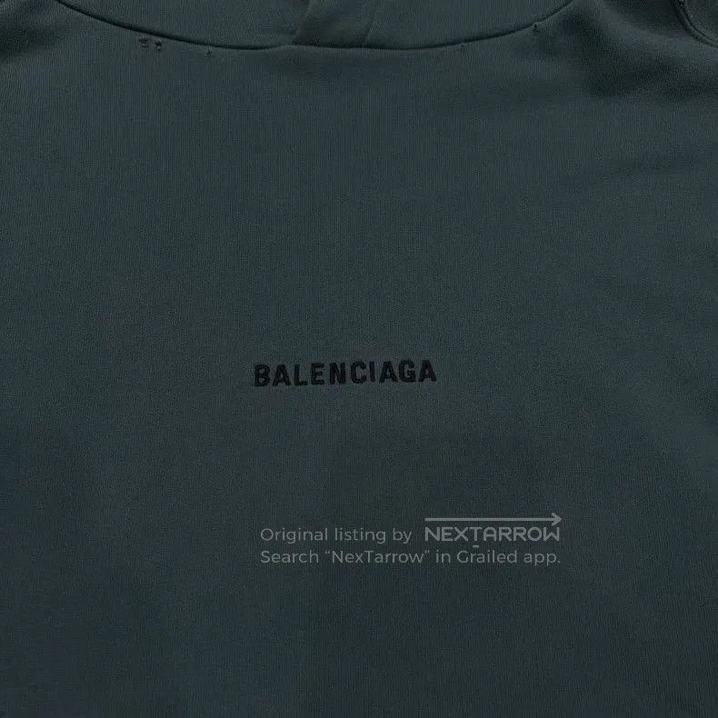 Balenciaga Balenciaga 23FW Embroidered Logo Hoodie. Size US M / EU 48-50 / 2 - 4 Thumbnail