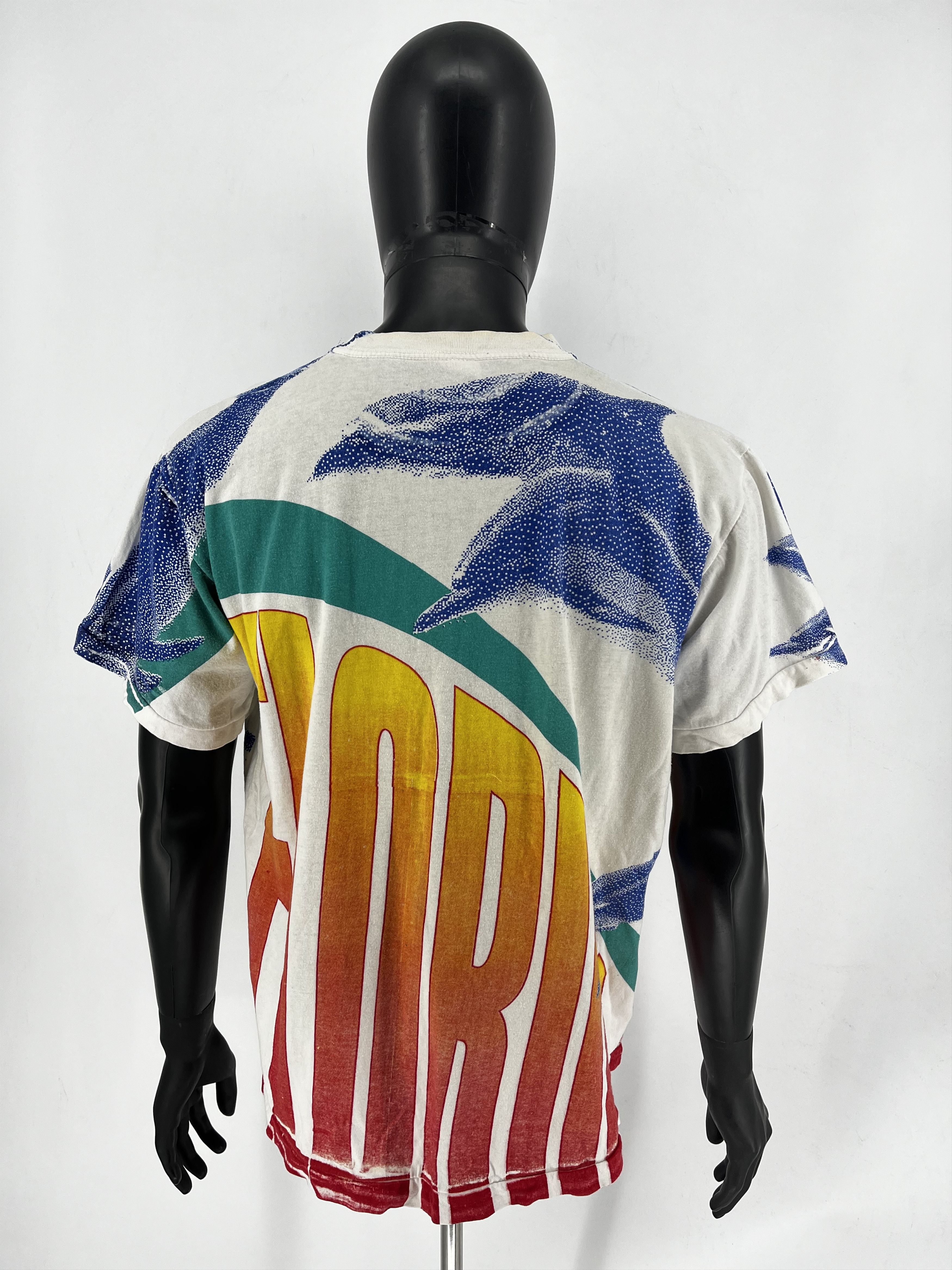 Other Vintage Tshirt 90s Florida All Over Print Shirt Size US L / EU 52-54 / 3 - 11 Thumbnail