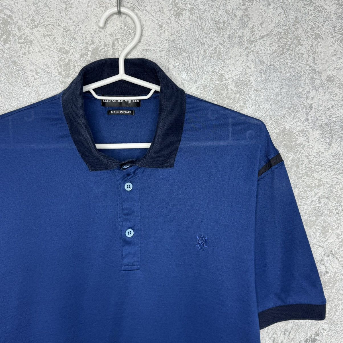 Alexander McQueen Alexander McQueen Polo Men’s Size M Color Blue Size US M / EU 48-50 / 2 - 2 Thumbnail