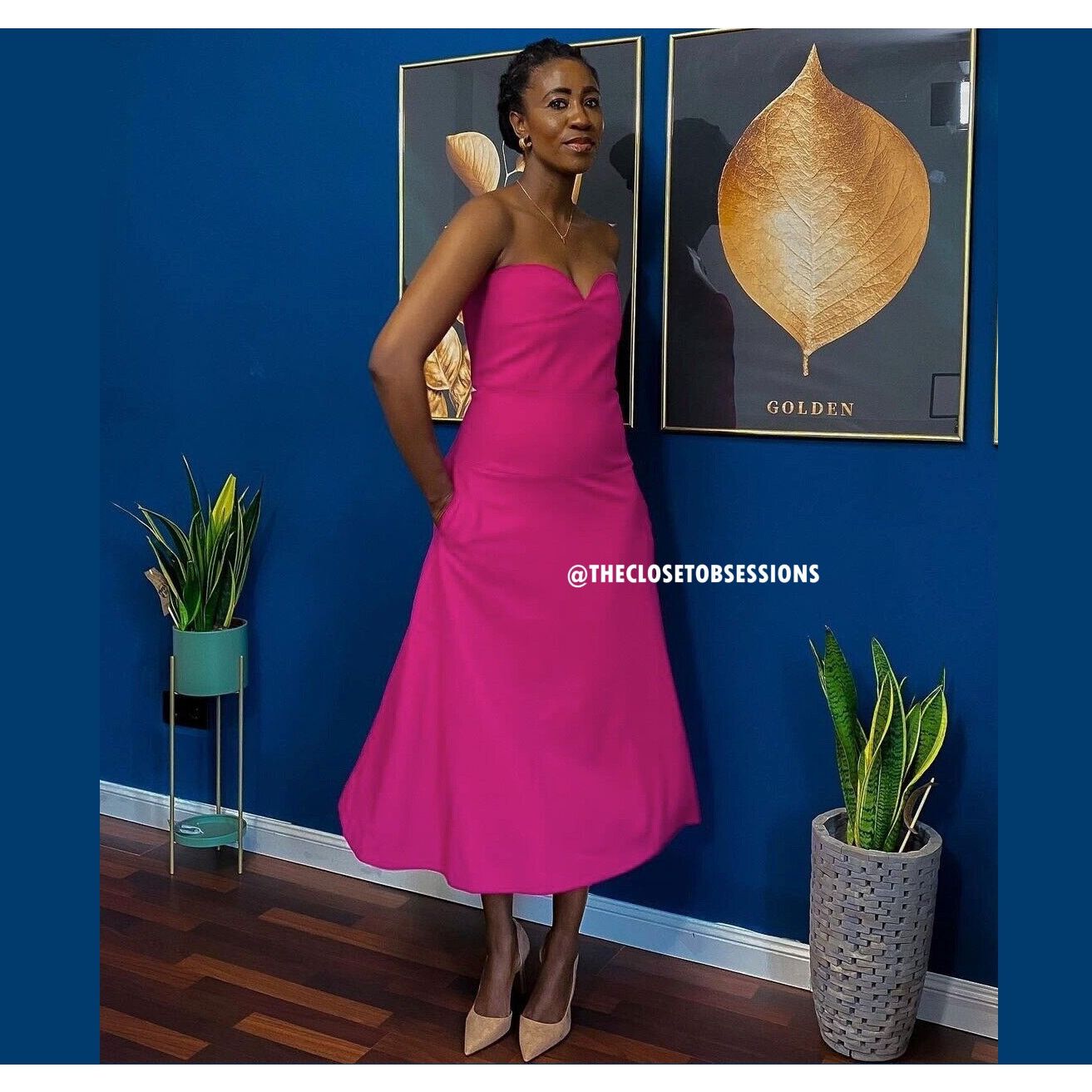 Zara ZARA Strapless Midi Dress NWT Size M / US 6-8 / IT 42-44 - 20 Thumbnail