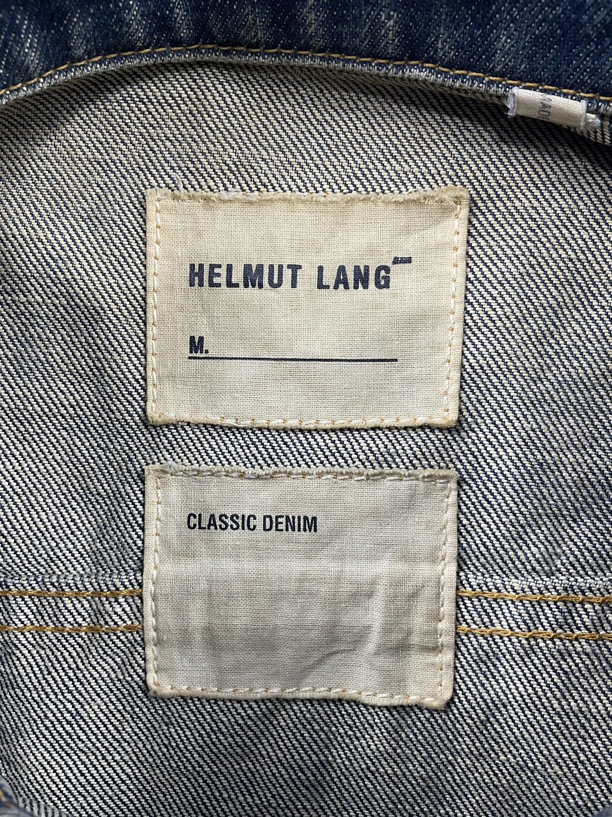 Helmut Lang Helmut Lang Classic Denim Jacket Size US S / EU 44-46 / 1 - 7 Thumbnail