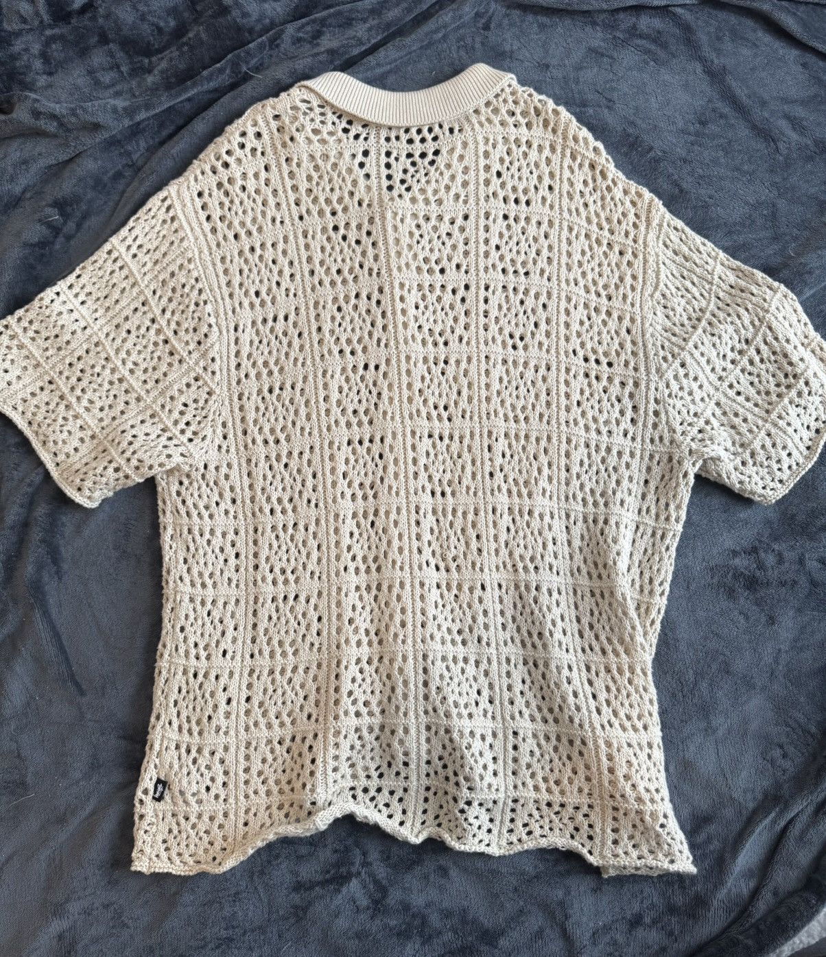 Stussy Stussy Crochet Shirt s22 RARE Size US L / EU 52-54 / 3 - 5 Thumbnail