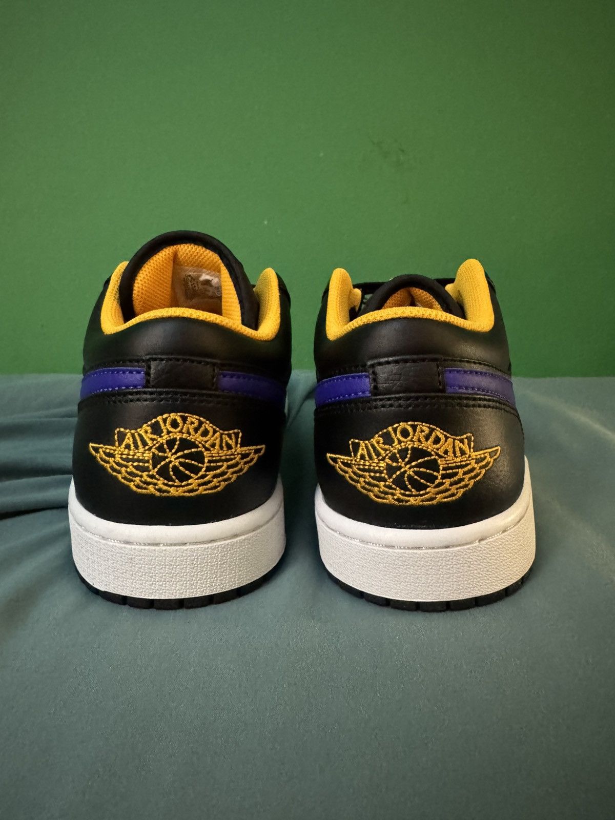 Jordan Brand Nike Air Jordan 1 Low Dark Concord 2022 Size US 10.5 / EU 43-44 - 3 Thumbnail