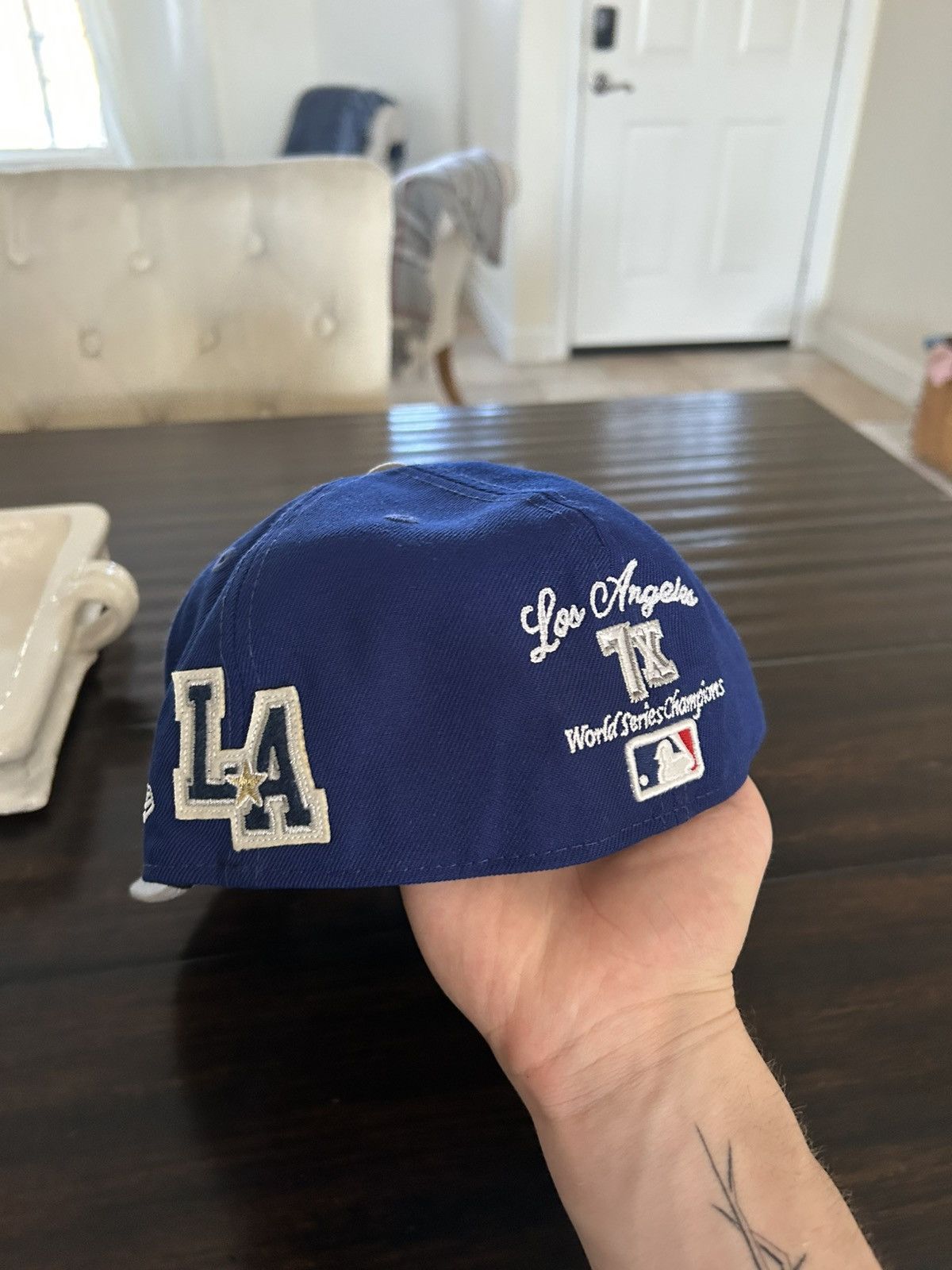 MLB × New Era Dodgers varsity fitted 7 5/8 Size ONE SIZE - 4 Thumbnail