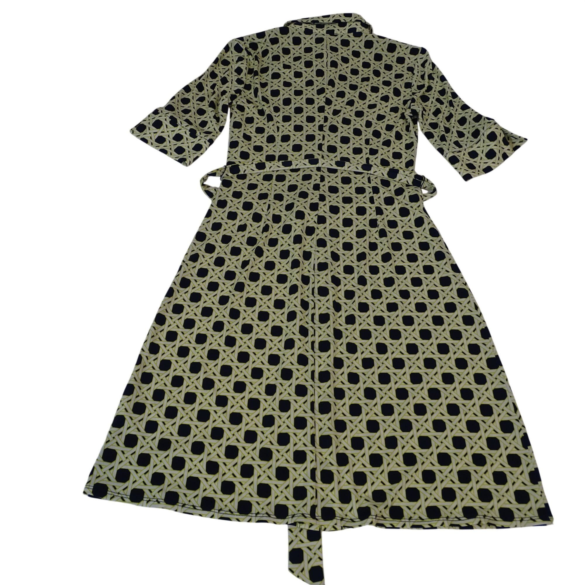 Laundry by Shelli Segal Laundry Shelli Segal Button Up Shirt Dress Size 2 Black Size XS / US 0-2 / IT 36-38 - 6 Thumbnail