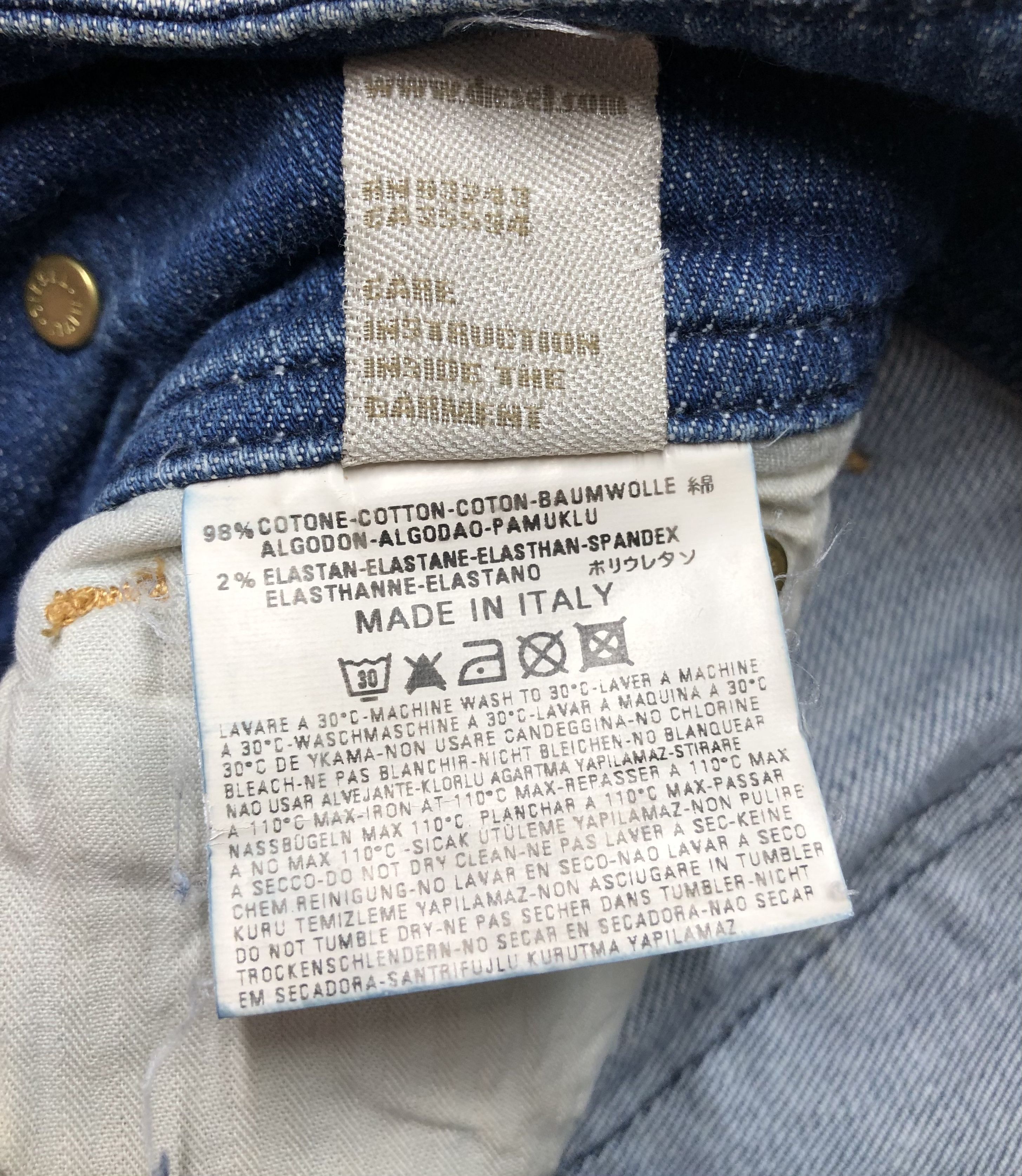 Diesel Diesel Vintage Jeans Size 28" / US 6 / IT 42 - 7 Thumbnail