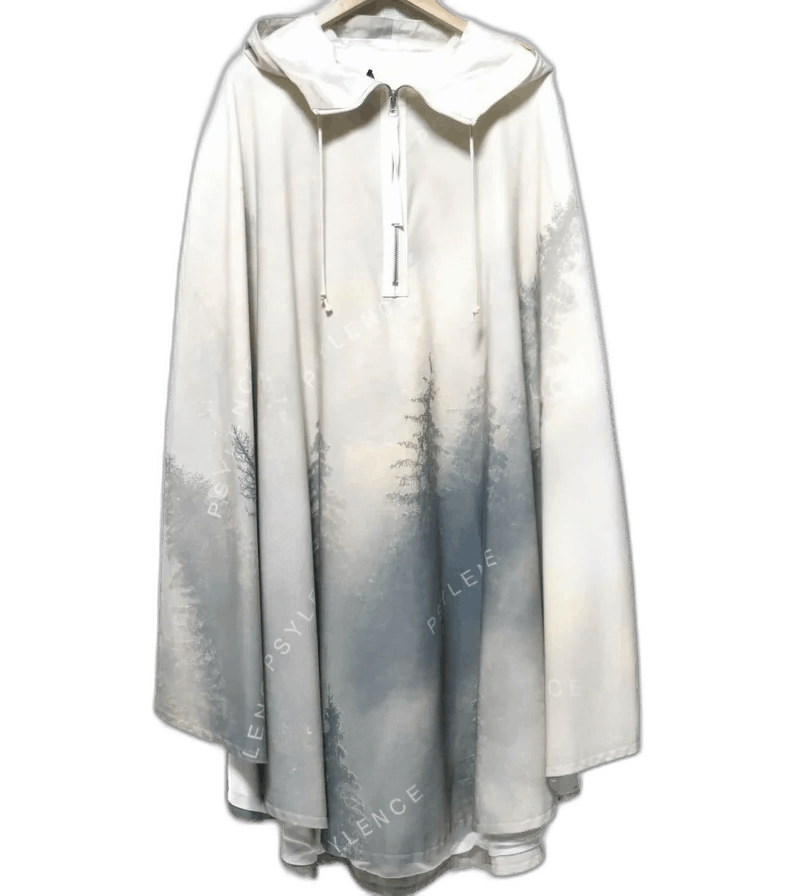 Undercover oversized psylence hooded cloak outerwear coat Size US M / EU 48-50 / 2 - 1 Thumbnail