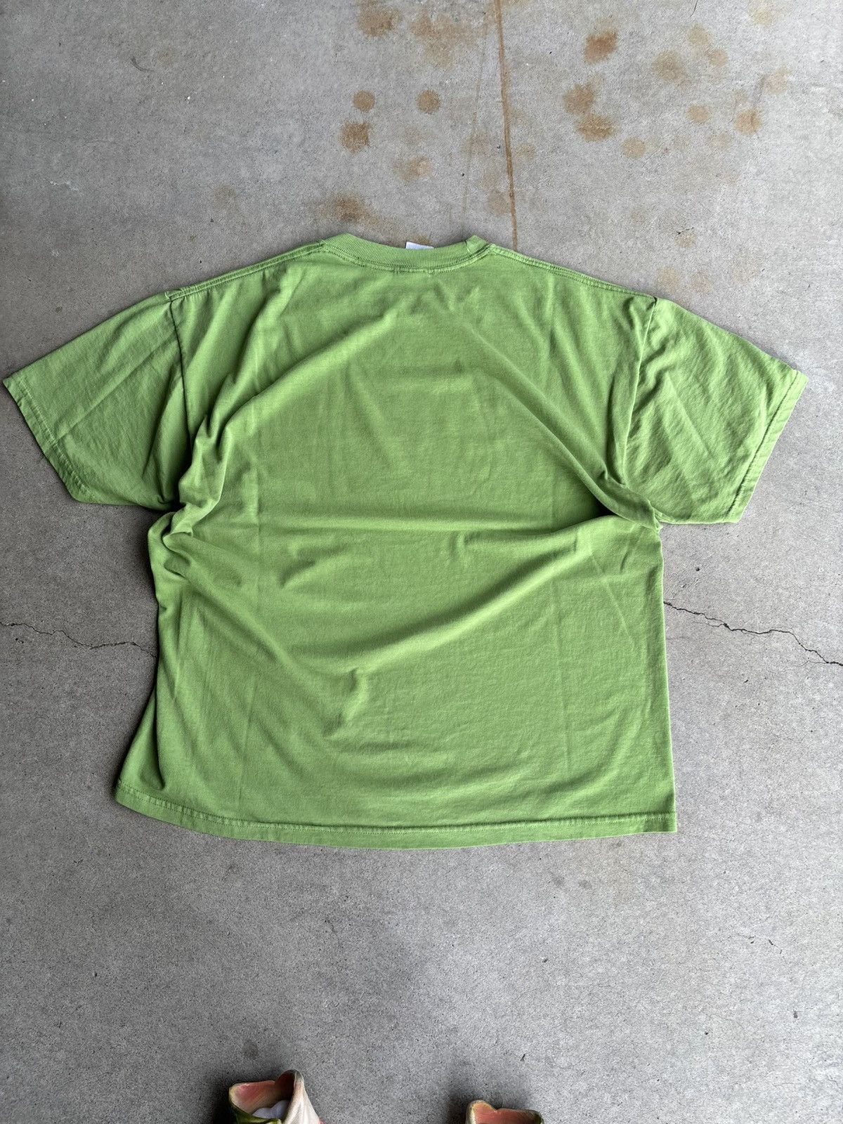 Band Tees × Vintage Crazy Deftones X Creature Skateboards Boxy Lime Green Tee Size US XL / EU 56 / 4 - 2 Thumbnail