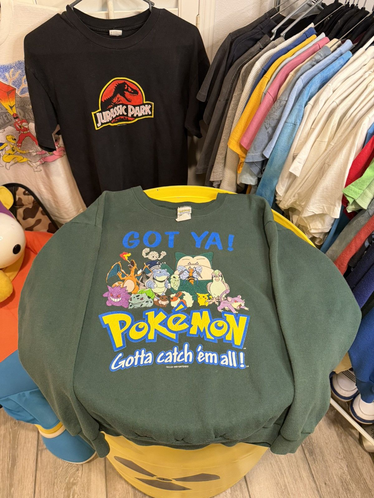 Vintage 1990s Pokémon crewneck Size US M / EU 48-50 / 2 - 1 Thumbnail