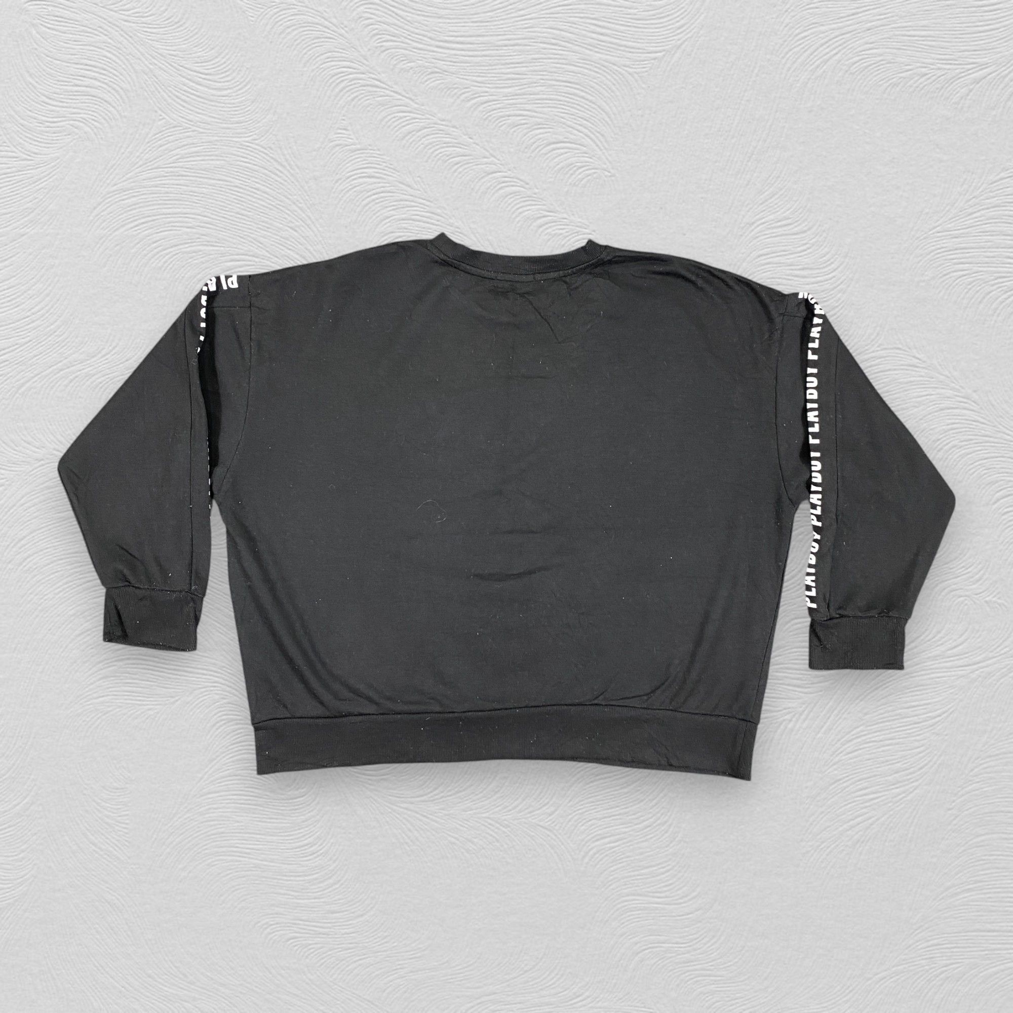 Playboy Vintage Playboy Embroidery Crop Top Sweatshirt -SW160 Size US L / EU 52-54 / 3 - 2 Thumbnail