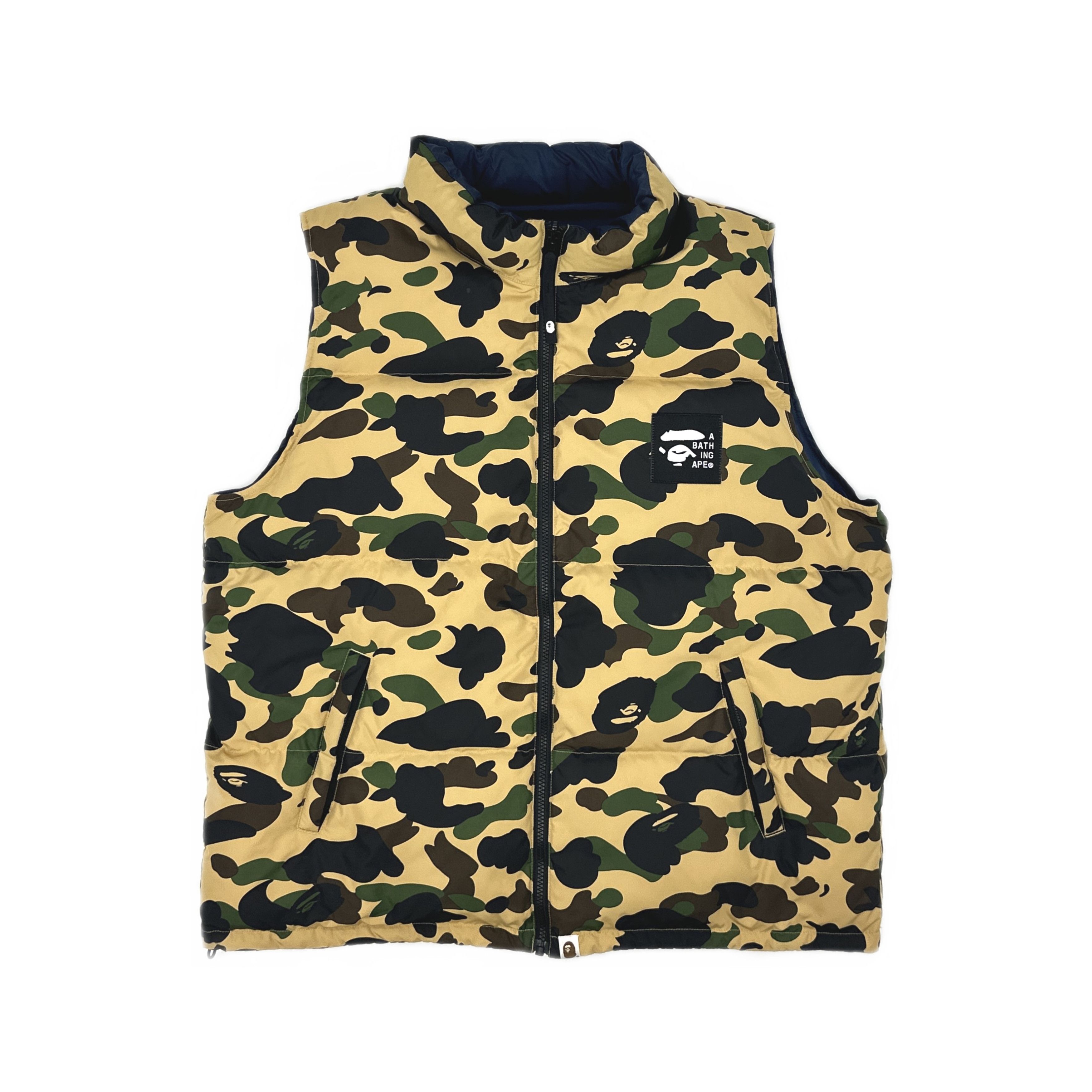 Bape A Bathing Ape Camo Reversible Down Vest Size XXL Size US XXL / EU 58 / 5 - 1 Thumbnail